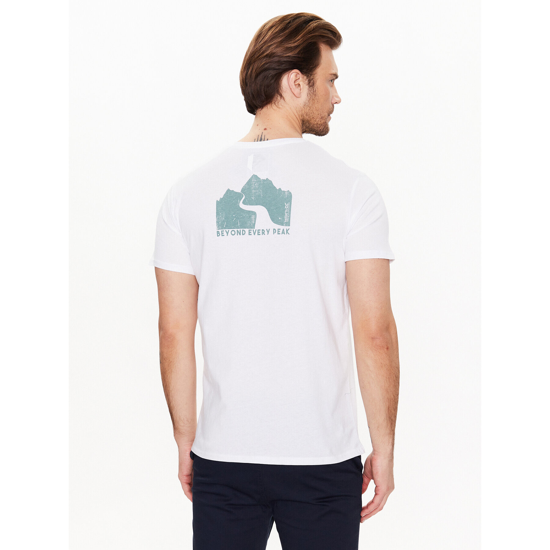 Regatta Тишърт Breezed III RMT273 Бял Regular Fit - Pepit.bg