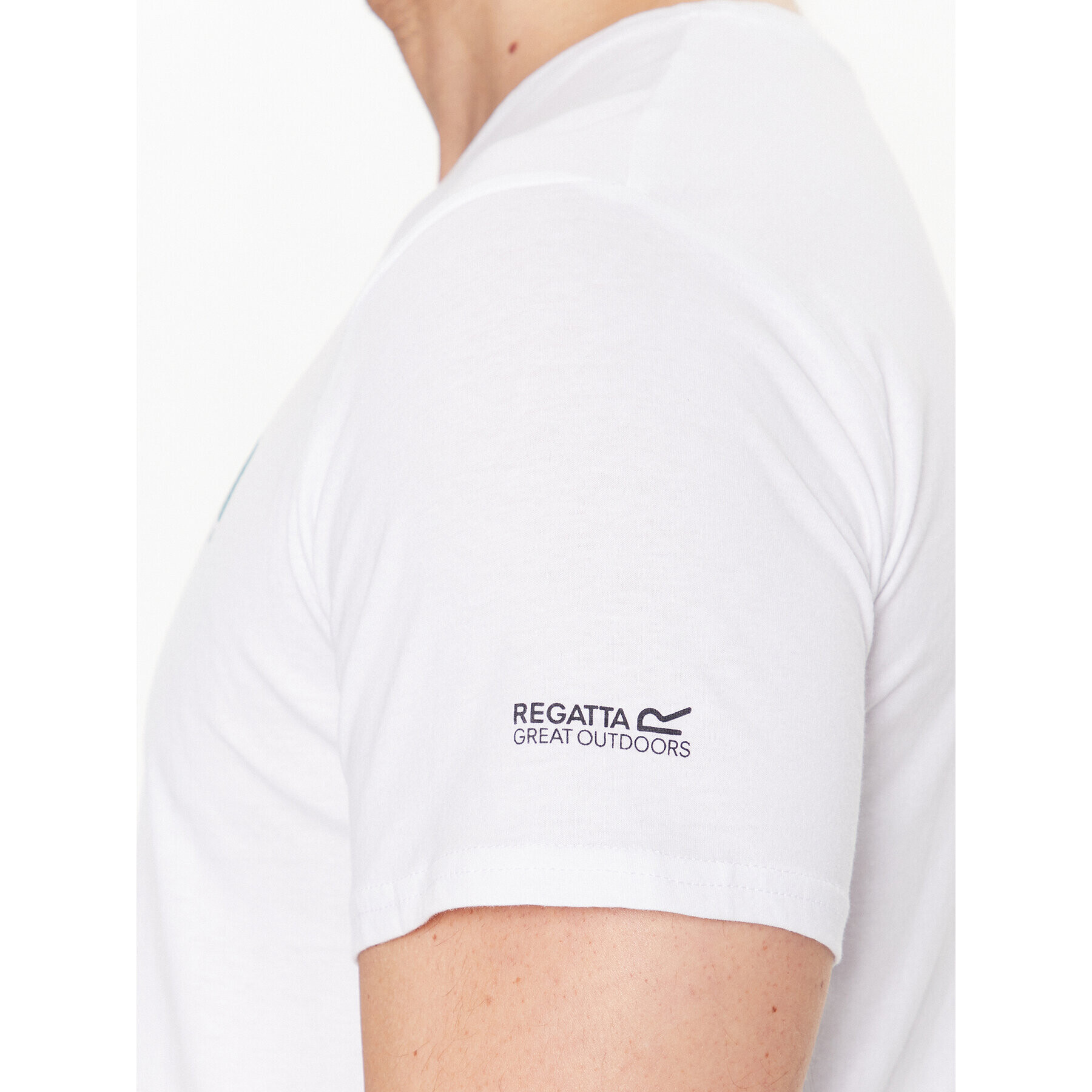 Regatta Тишърт Breezed III RMT273 Бял Regular Fit - Pepit.bg
