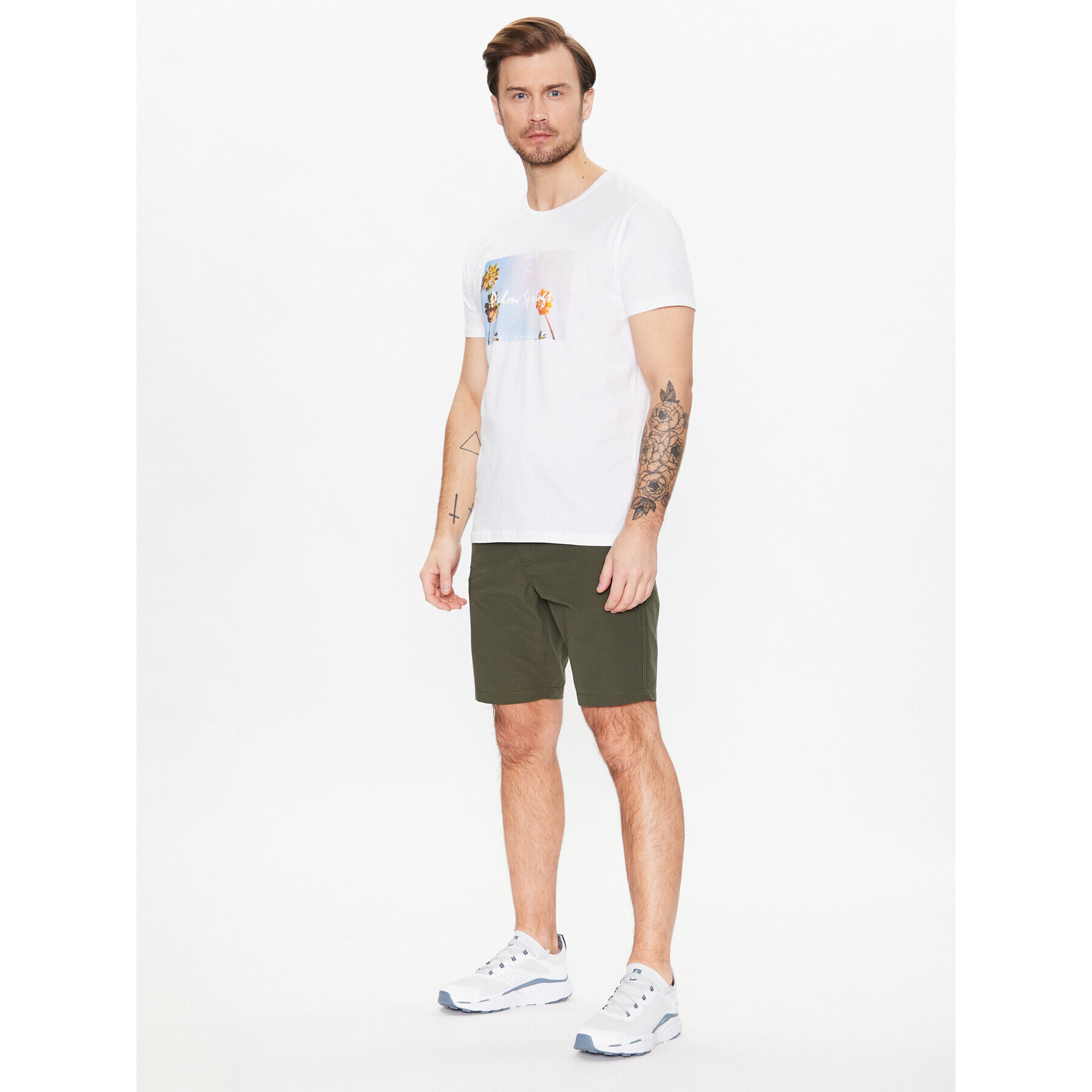 Regatta Тишърт Cline VII RMT263 Бял Regular Fit - Pepit.bg