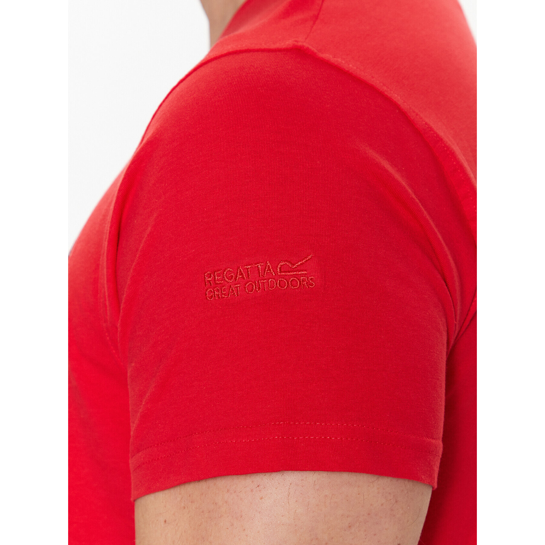 Regatta Тишърт Cline VII RMT263 Червен Regular Fit - Pepit.bg