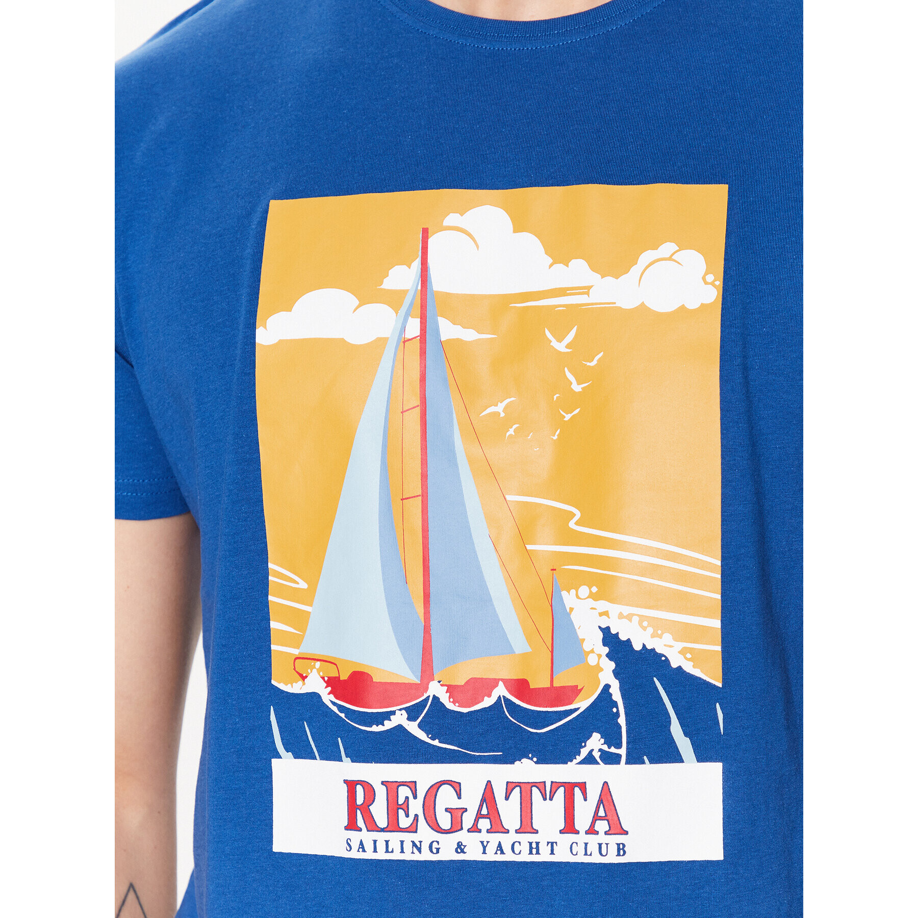 Regatta Тишърт Cline VII RMT263 Син Regular Fit - Pepit.bg