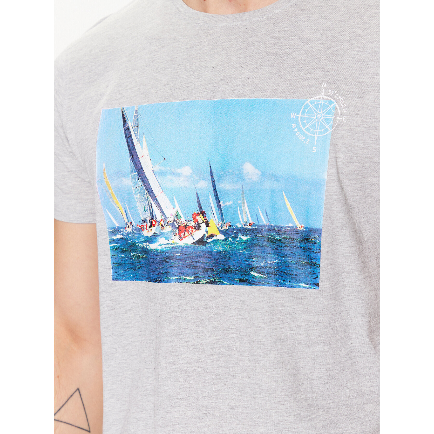 Regatta Тишърт Cline VII RMT263 Сив Regular Fit - Pepit.bg