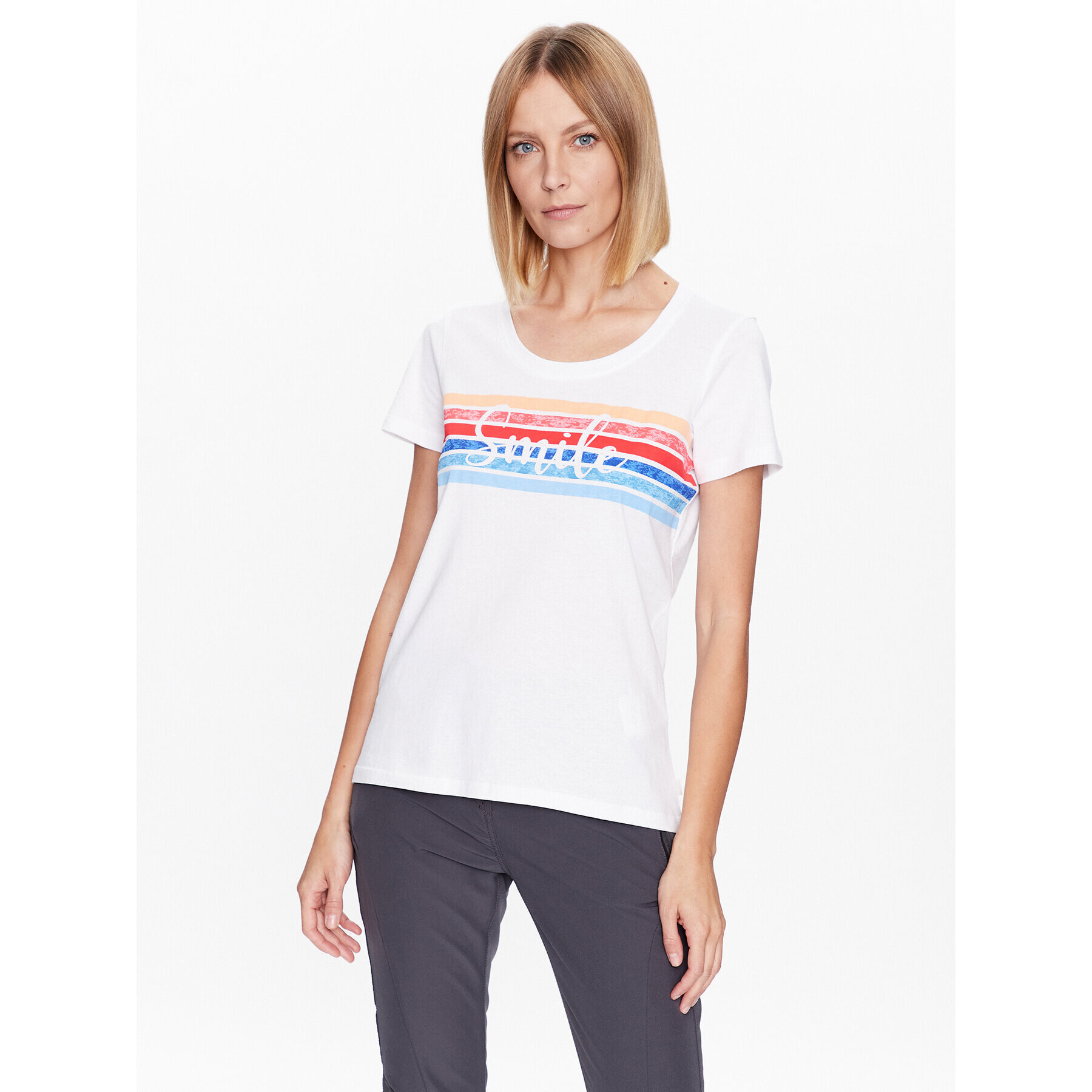 Regatta Тишърт Filandra VII Printed RWT262 Бял Regular Fit - Pepit.bg