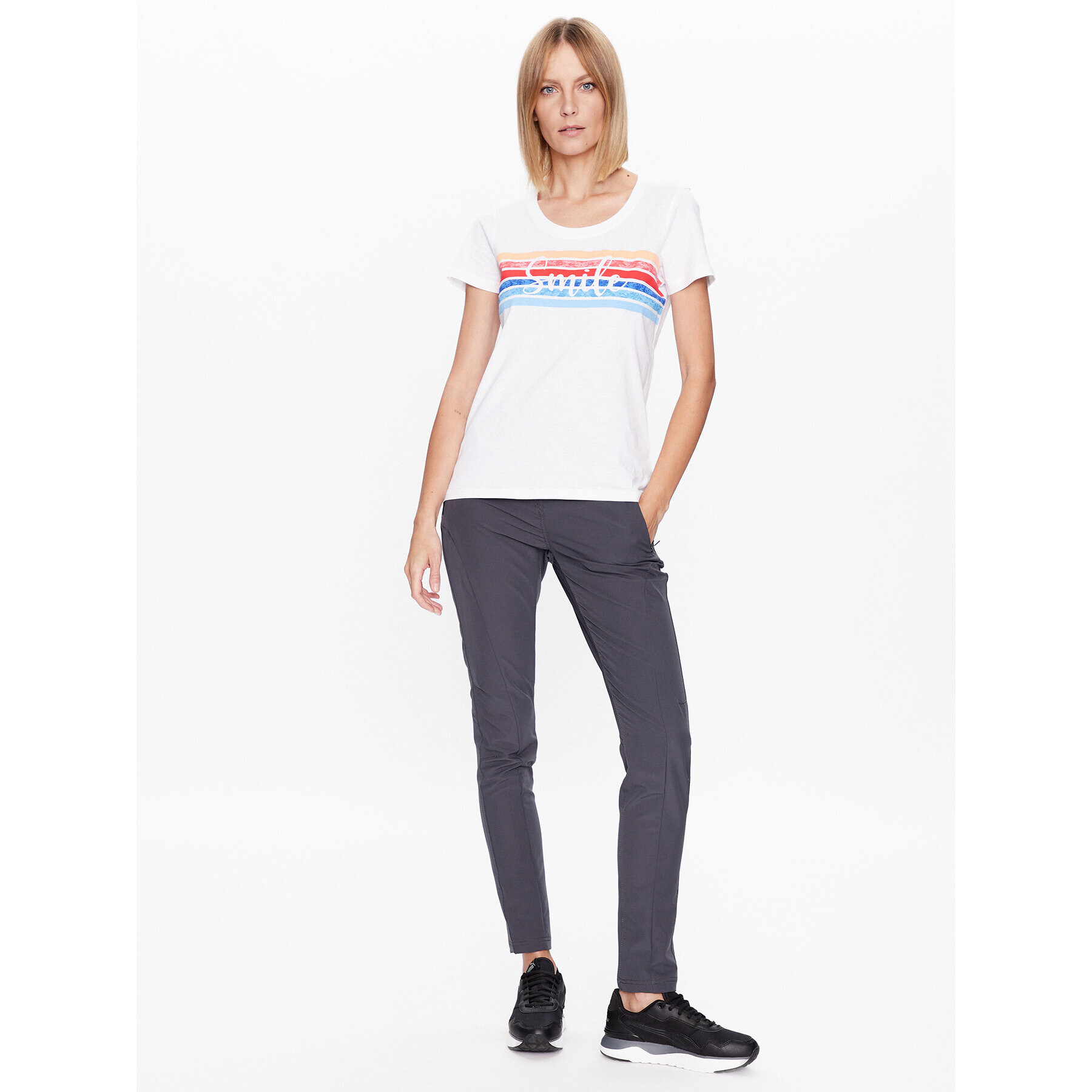Regatta Тишърт Filandra VII Printed RWT262 Бял Regular Fit - Pepit.bg