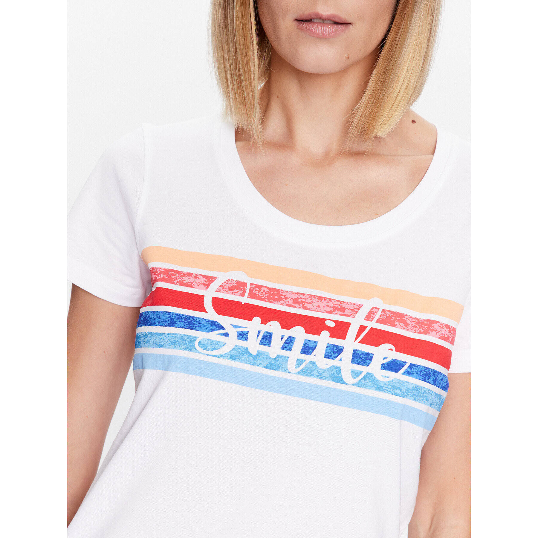 Regatta Тишърт Filandra VII Printed RWT262 Бял Regular Fit - Pepit.bg