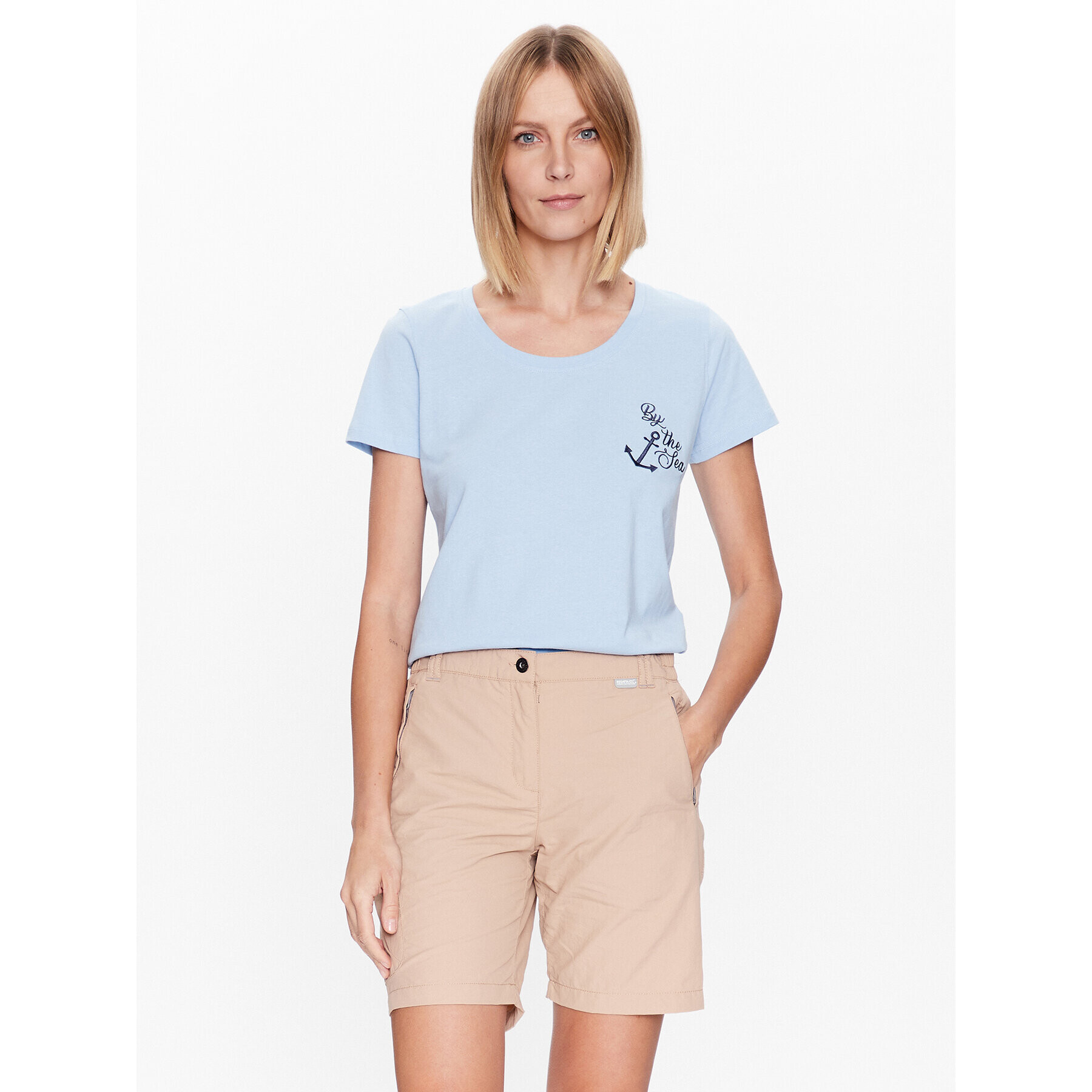 Regatta Тишърт Filandra VII RWT262 Син Regular Fit - Pepit.bg