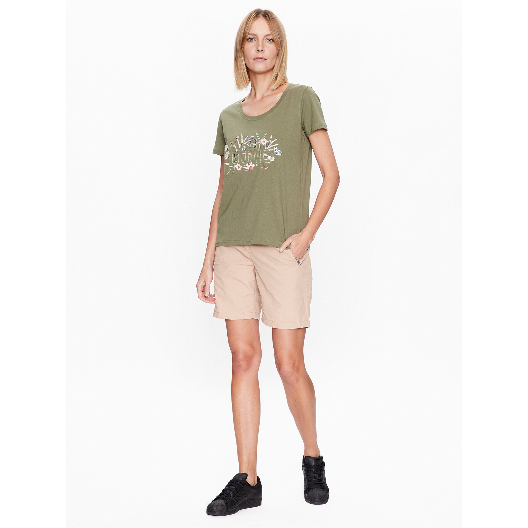 Regatta Тишърт Filandra VII RWT262 Зелен Regular Fit - Pepit.bg