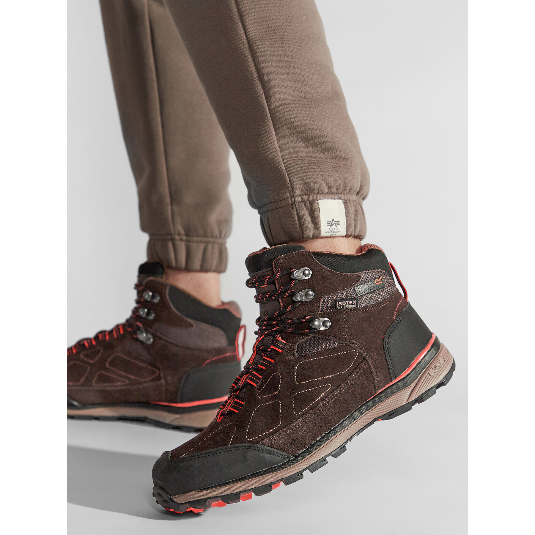 Regatta Туристически Samaris Suede RMF575 Кафяв - Pepit.bg