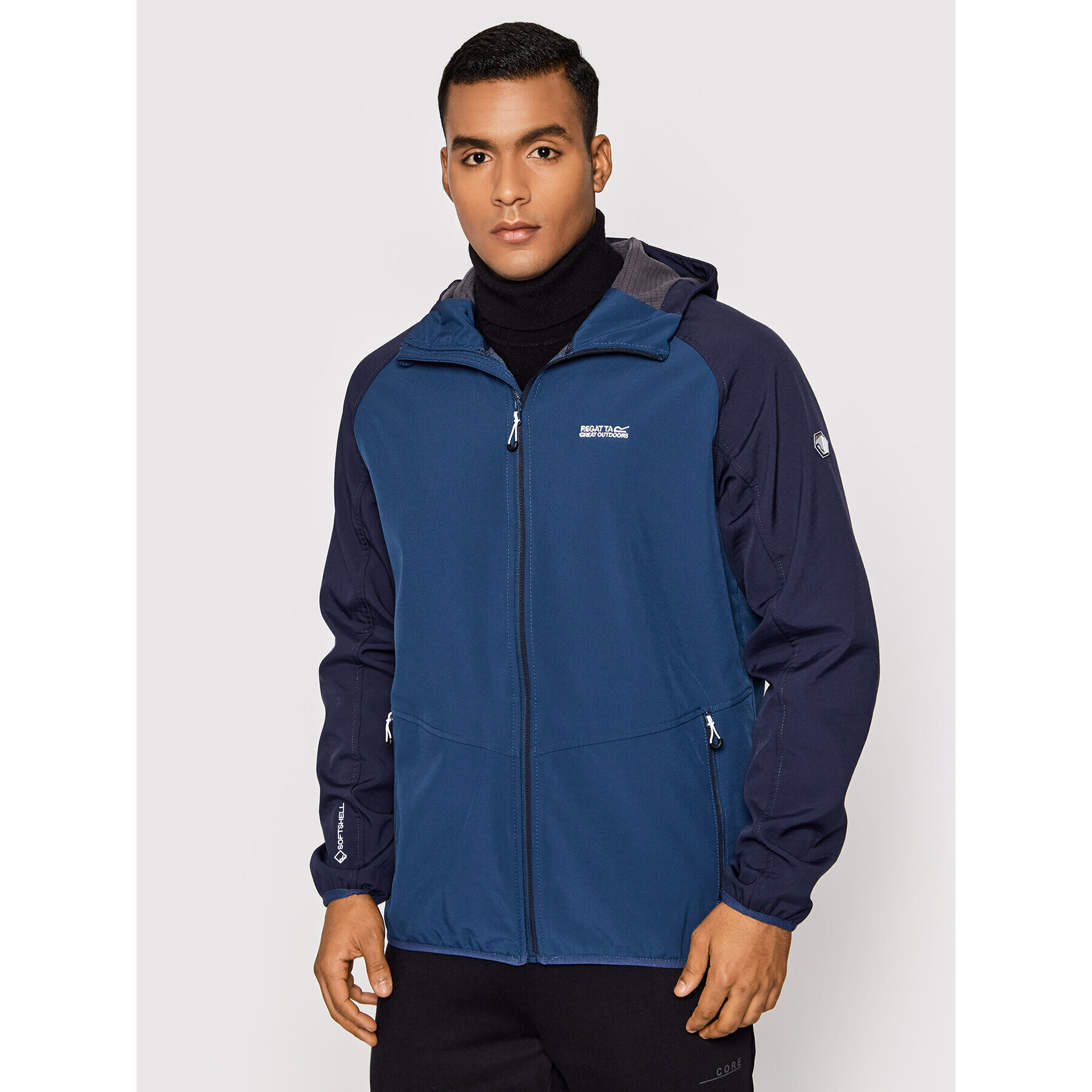 Regatta Яке softshell Arec III RML218 Тъмносин Regular Fit - Pepit.bg