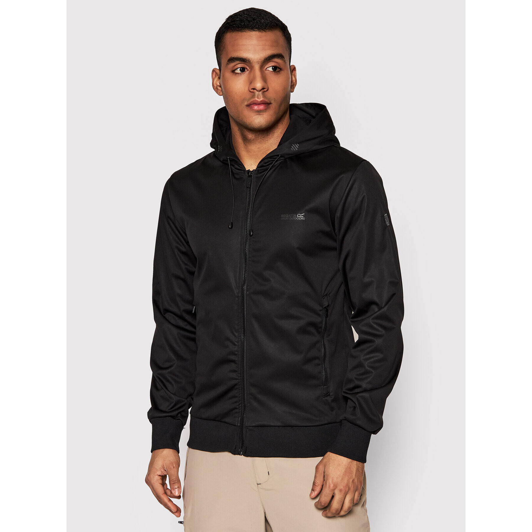 Regatta Яке softshell Endervale RML223 Черен Regular Fit - Pepit.bg