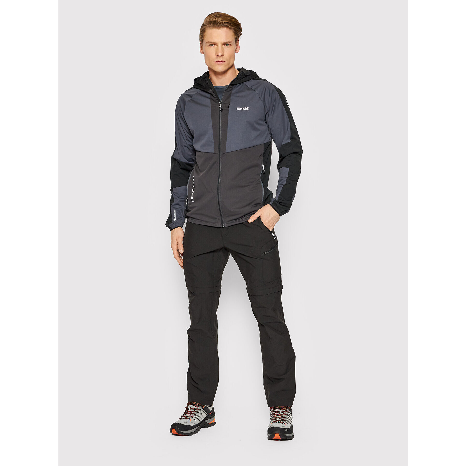 Regatta Яке softshell Tarvos V RML220 Сив Regular Fit - Pepit.bg