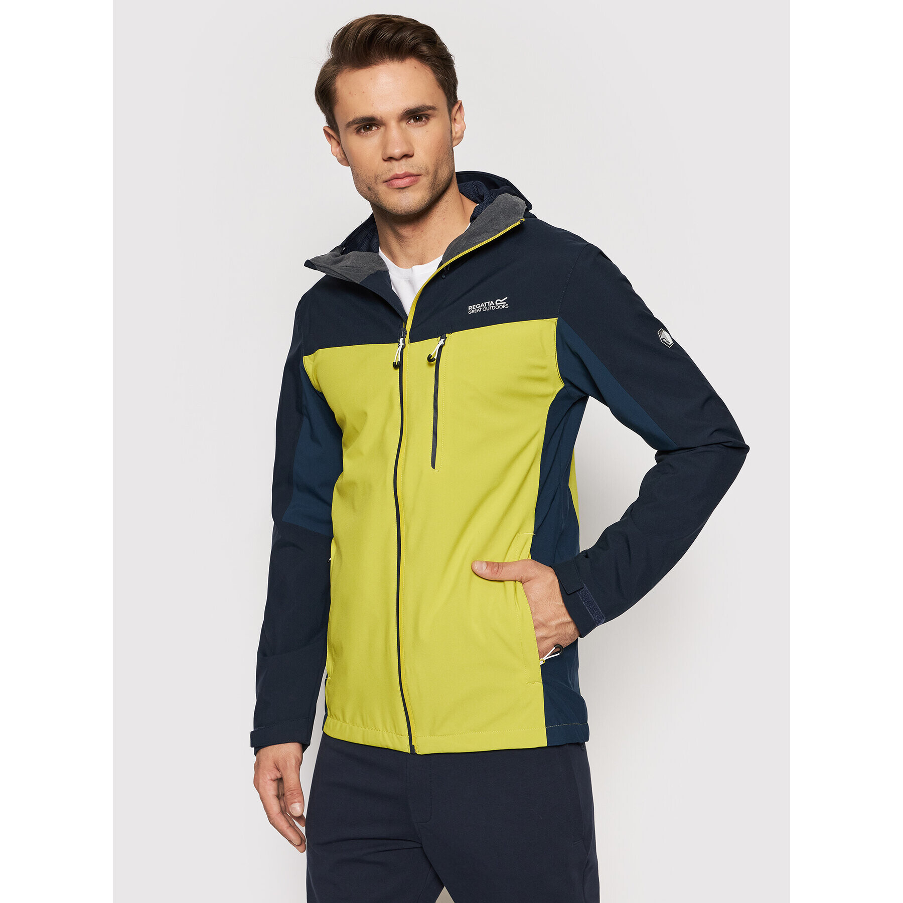 Regatta Яке за дъжд Birchdale RMW279 Тъмносин Regular Fit - Pepit.bg