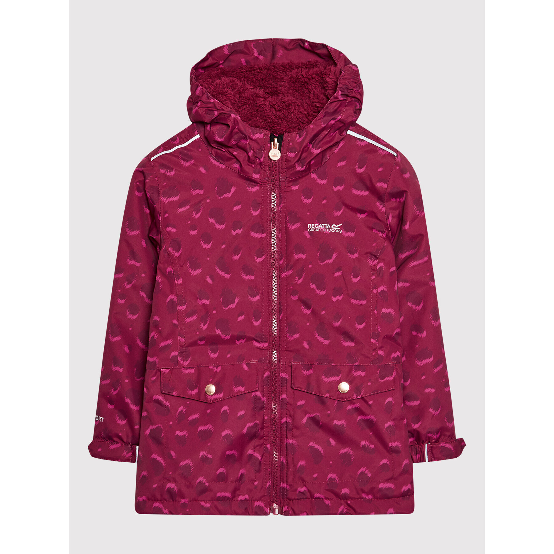 Regatta Яке за дъжд Bixby RKP242 Розов Regular Fit - Pepit.bg