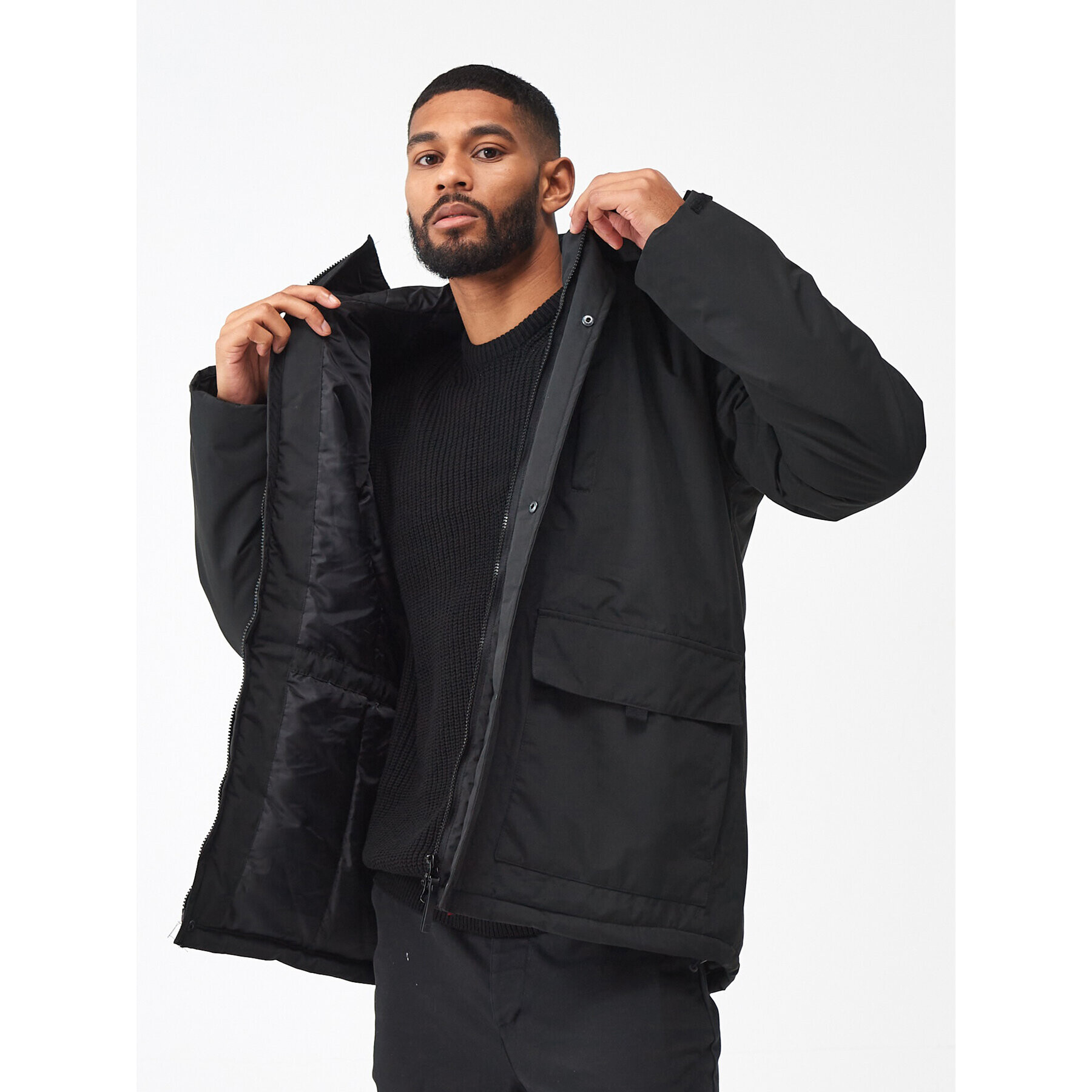 Regatta Зимно яке Salinger IV RMP357 Черен Regular Fit - Pepit.bg