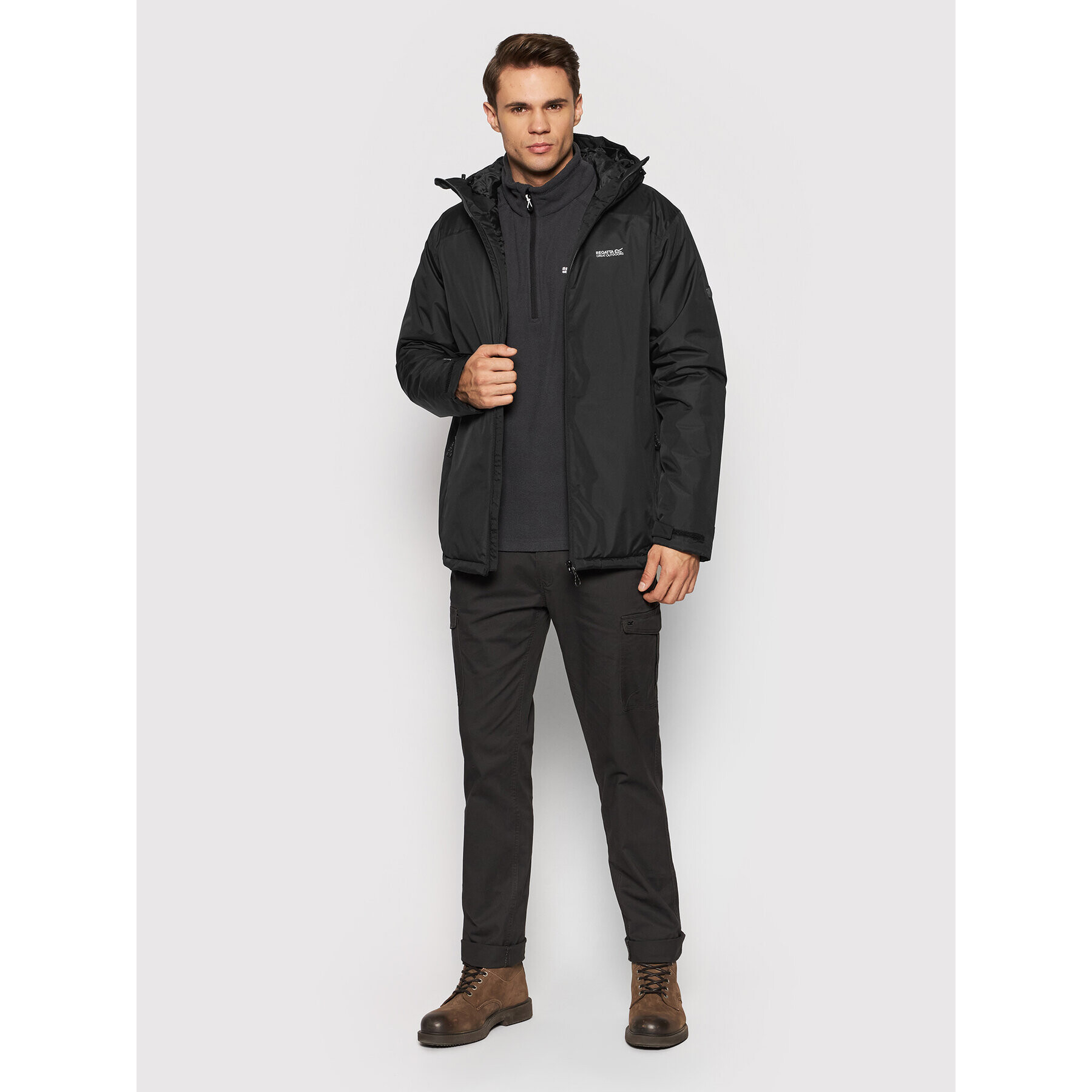 Regatta Зимно яке Thornridge II RMP281 Черен Regular Fit - Pepit.bg