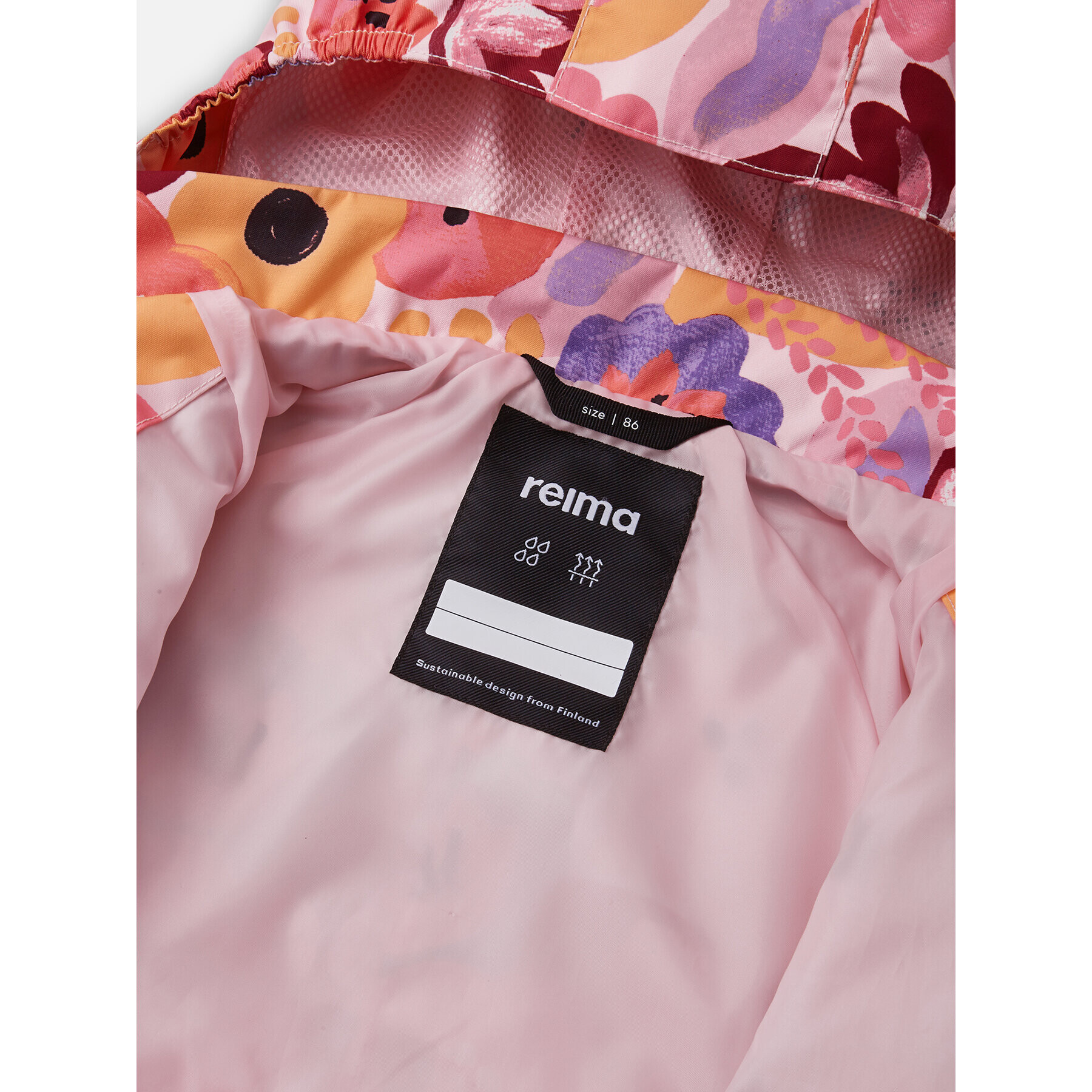 Reima Гащеризон Toppila 5100161B Розов Regular Fit - Pepit.bg