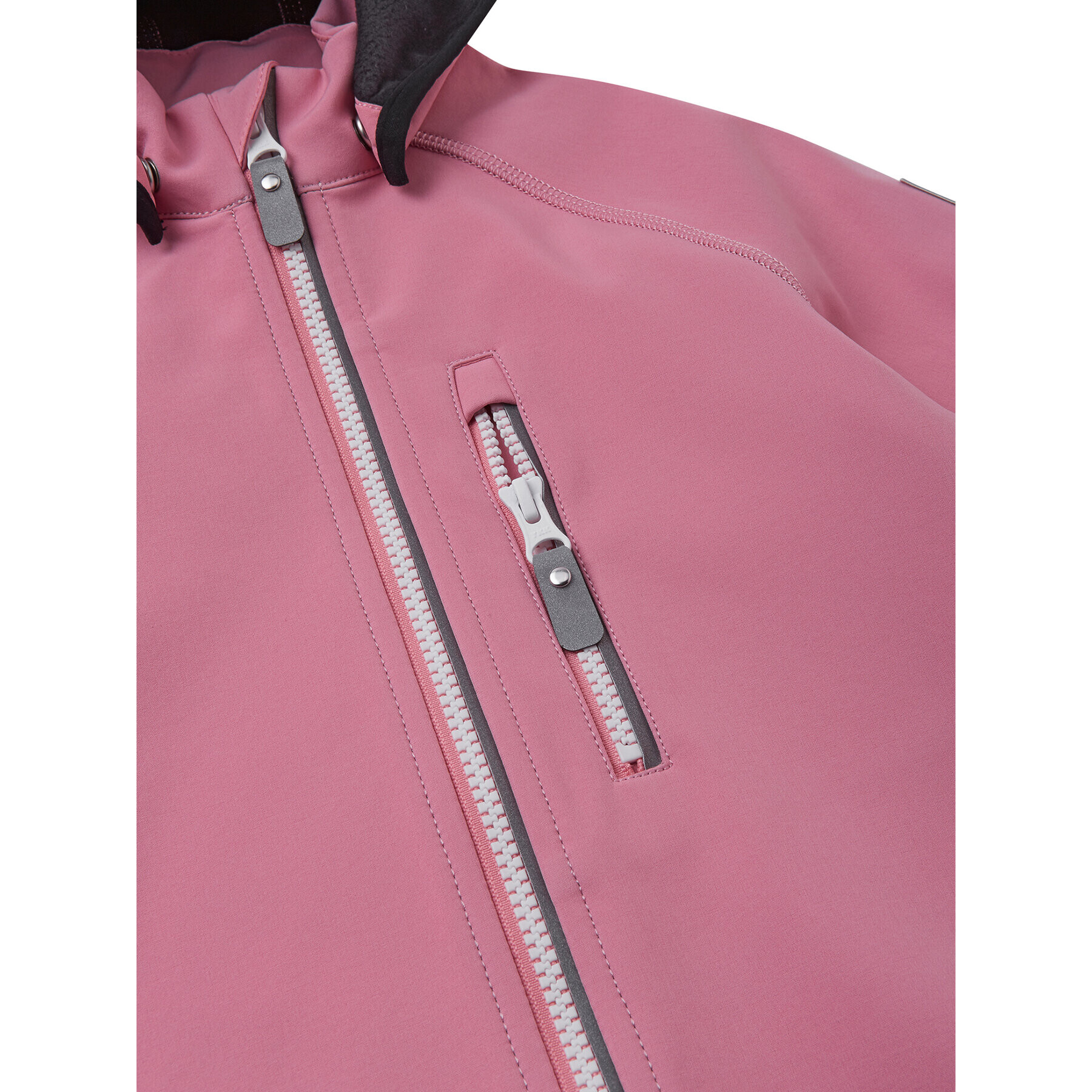 Reima Яке softshell Vantti 5100009A Розов Regular Fit - Pepit.bg