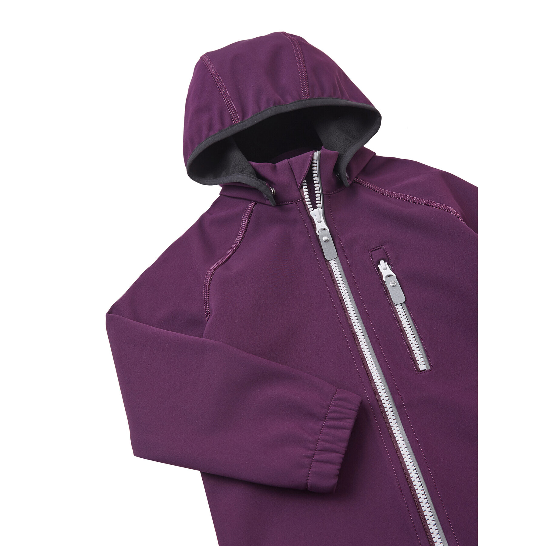 Reima Яке softshell Vantti 5100009A Виолетов Regular Fit - Pepit.bg