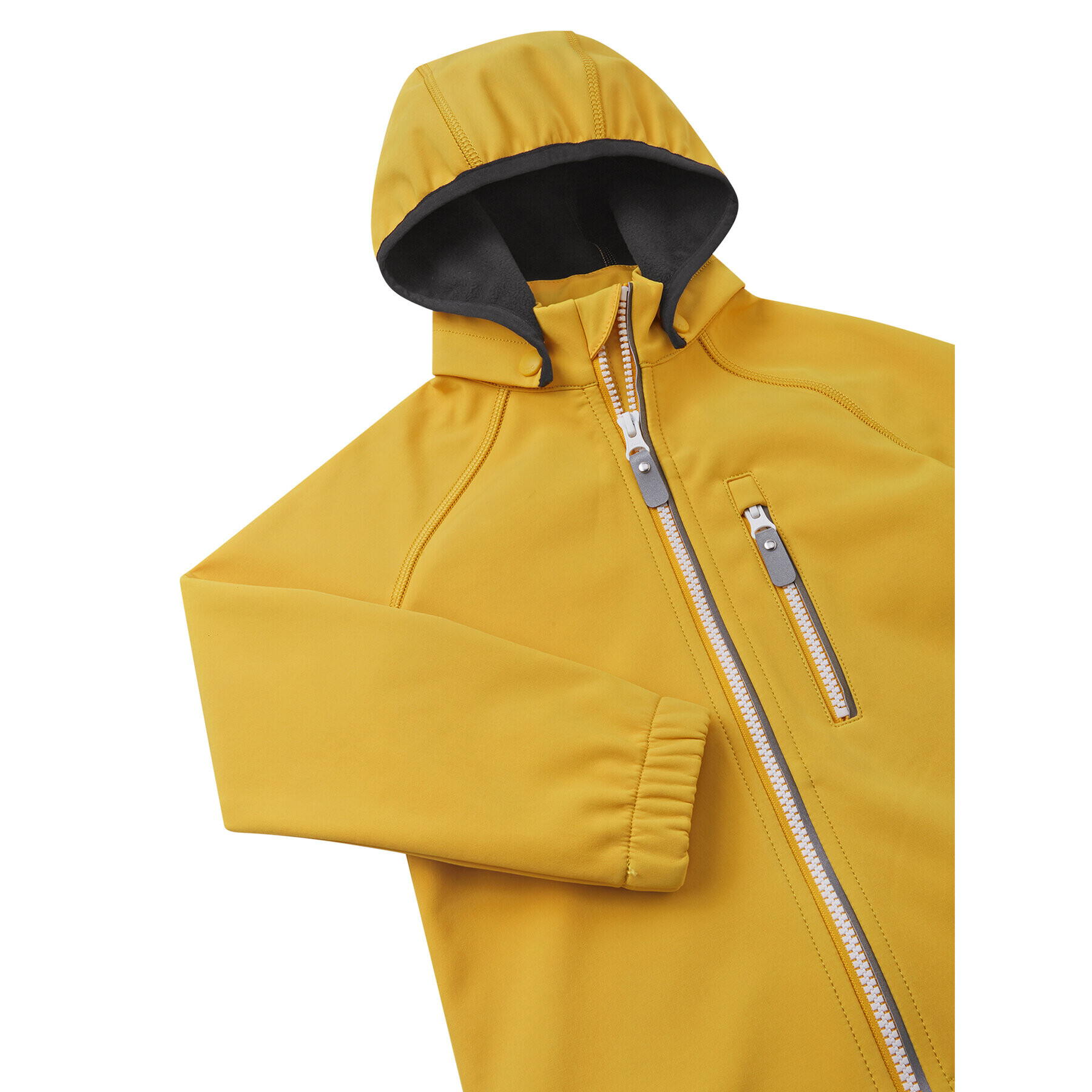 Reima Яке softshell Vantti 5100009A Жълт Regular Fit - Pepit.bg