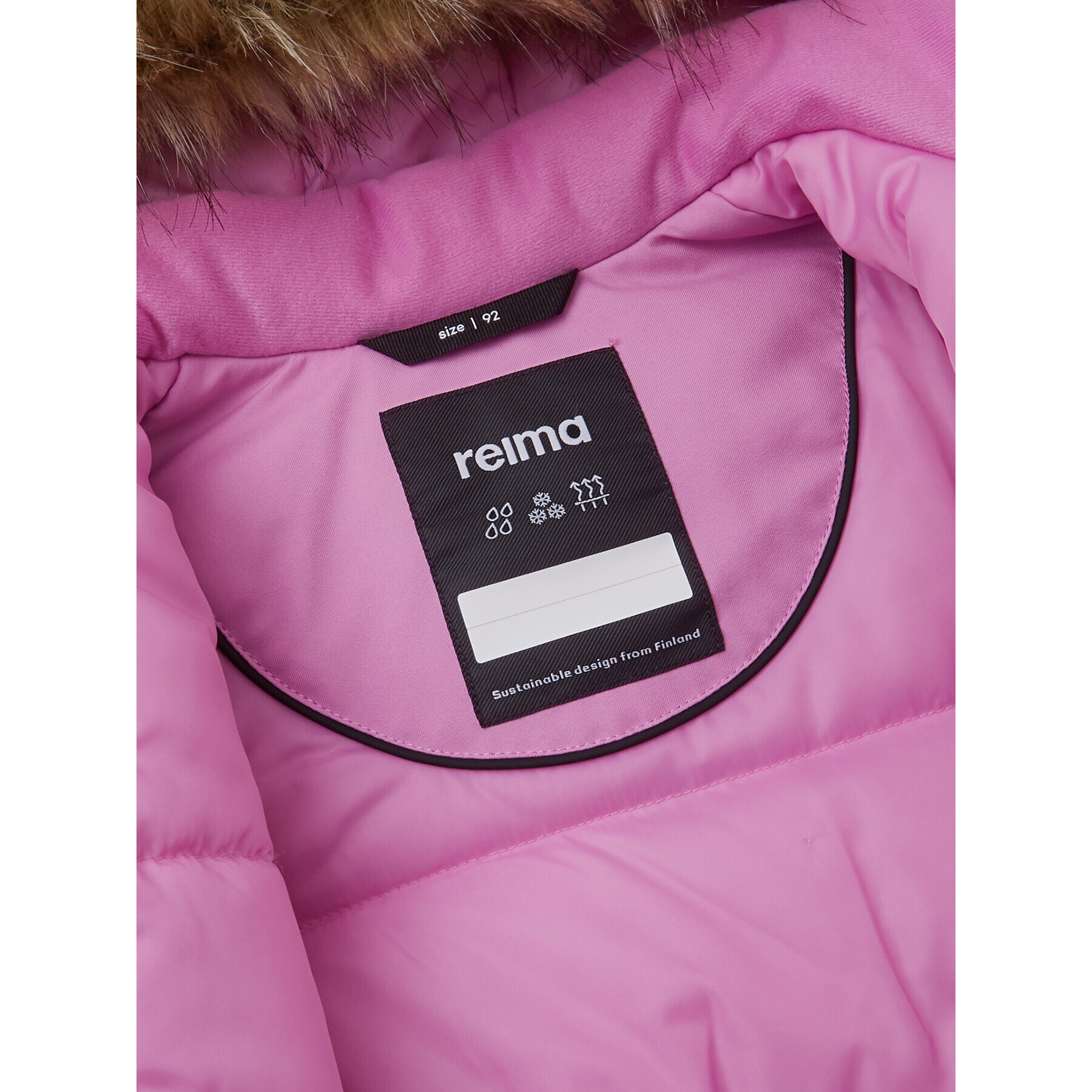 Reima Парка Mutka 5100037A Розов Regular Fit - Pepit.bg