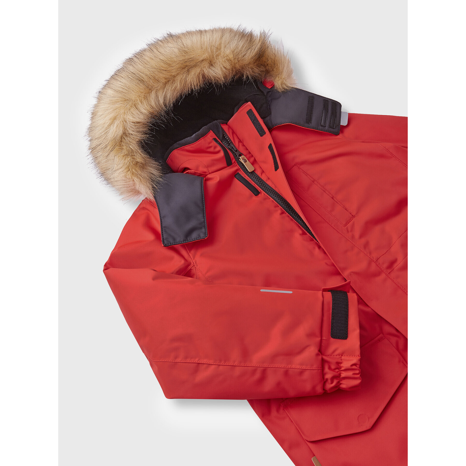Reima Парка Naapuri 5100105A Червен Regular Fit - Pepit.bg