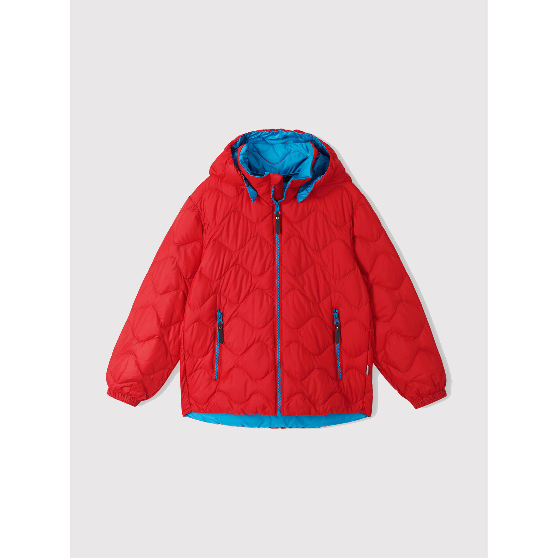 Reima Пухено яке Fossila 5100058A Червен Regular Fit - Pepit.bg
