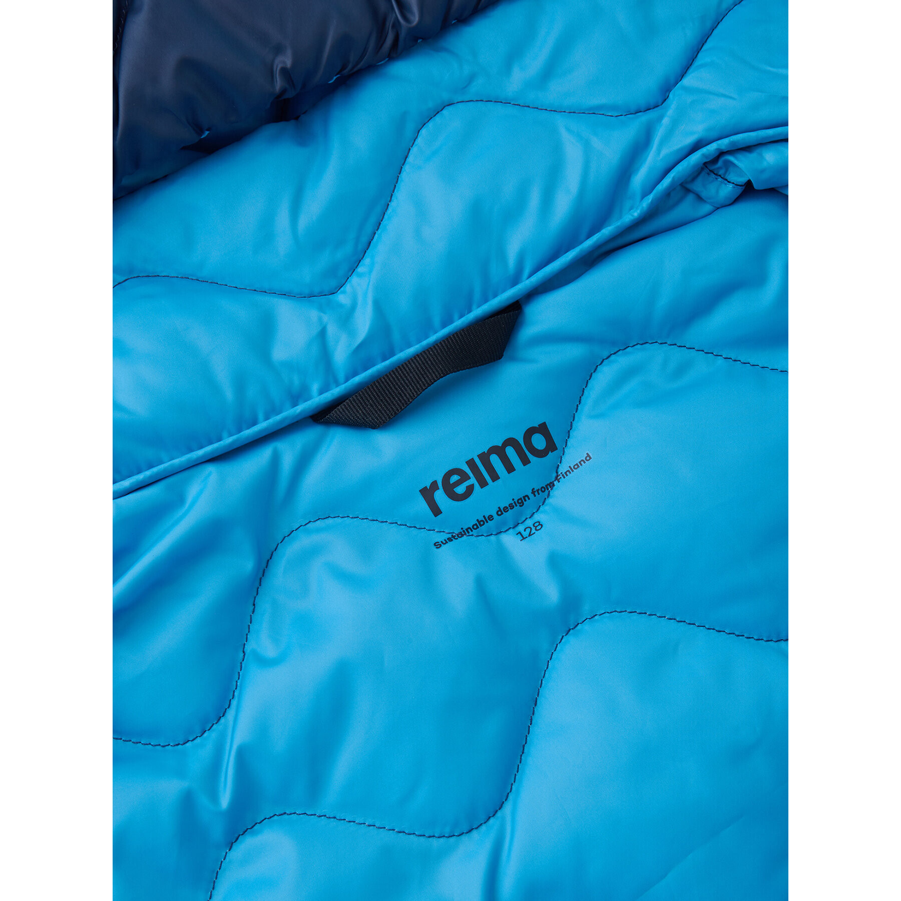 Reima Пухено яке Fossila 5100058A Тъмносин Regular Fit - Pepit.bg