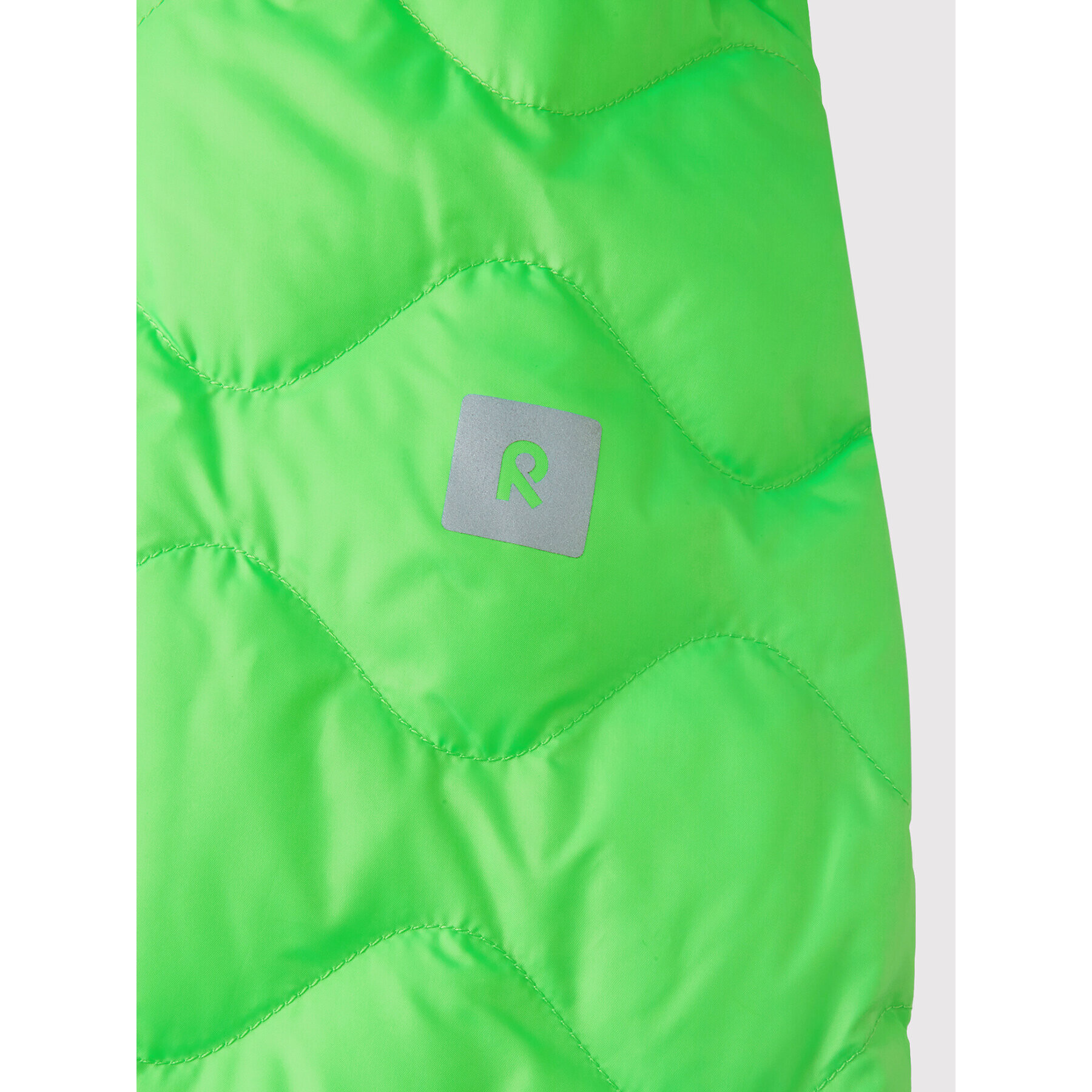 Reima Пухено яке Fossila 5100058A Зелен Regular Fit - Pepit.bg