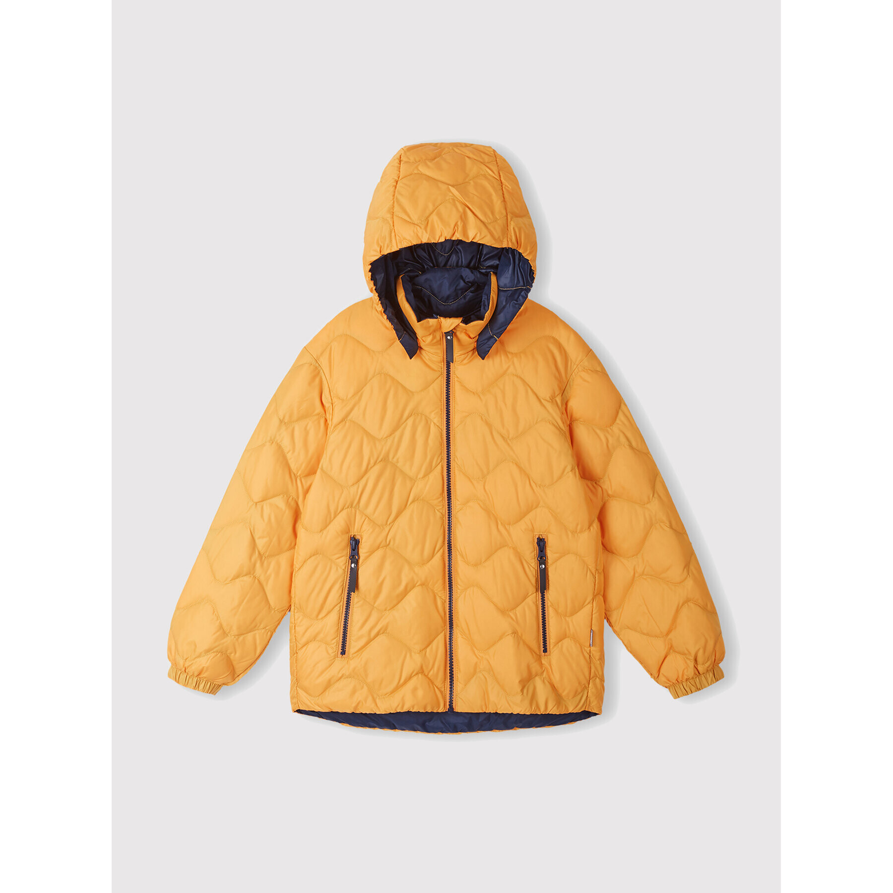 Reima Пухено яке Fossila 5100058A Жълт Regular Fit - Pepit.bg