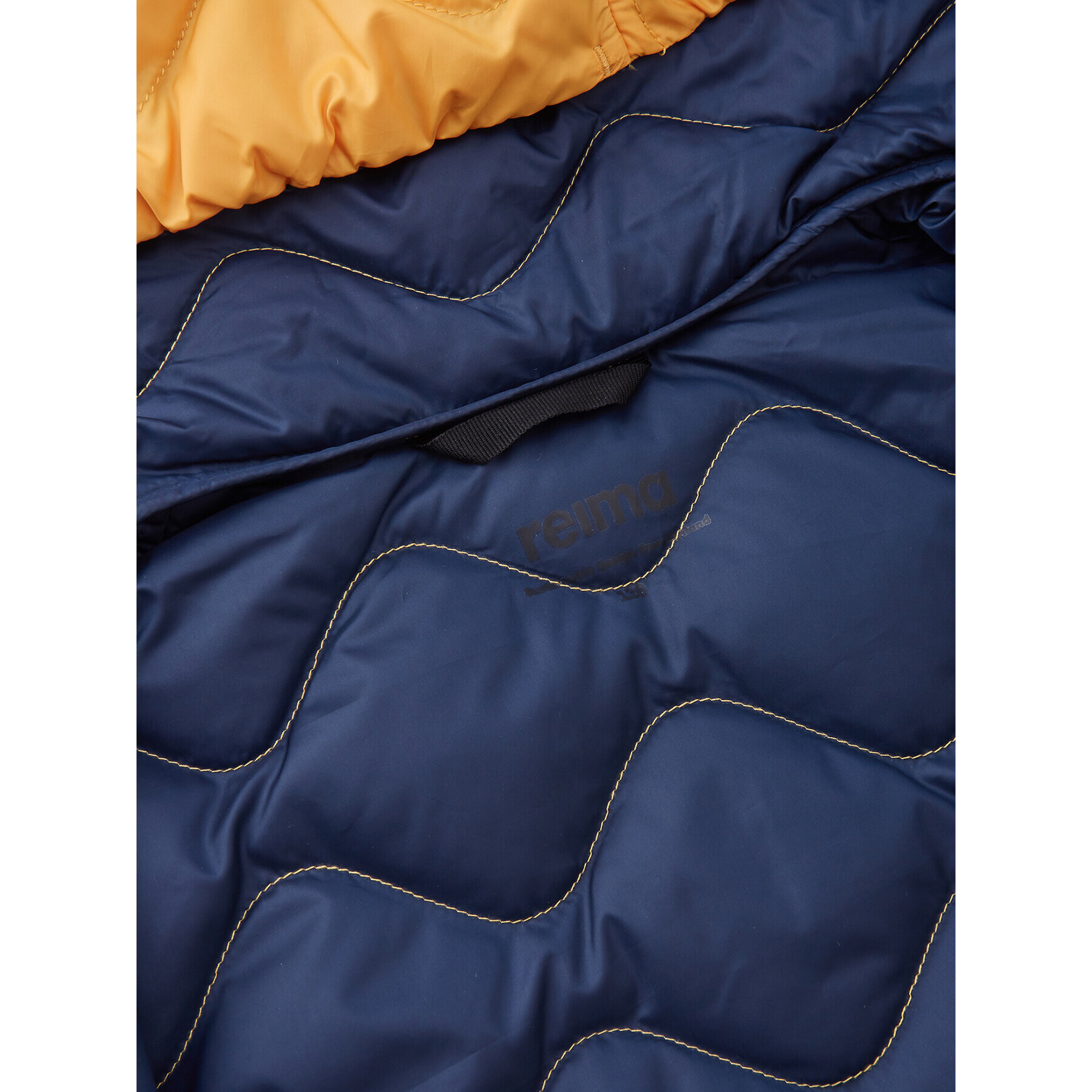 Reima Пухено яке Fossila 5100058A Жълт Regular Fit - Pepit.bg
