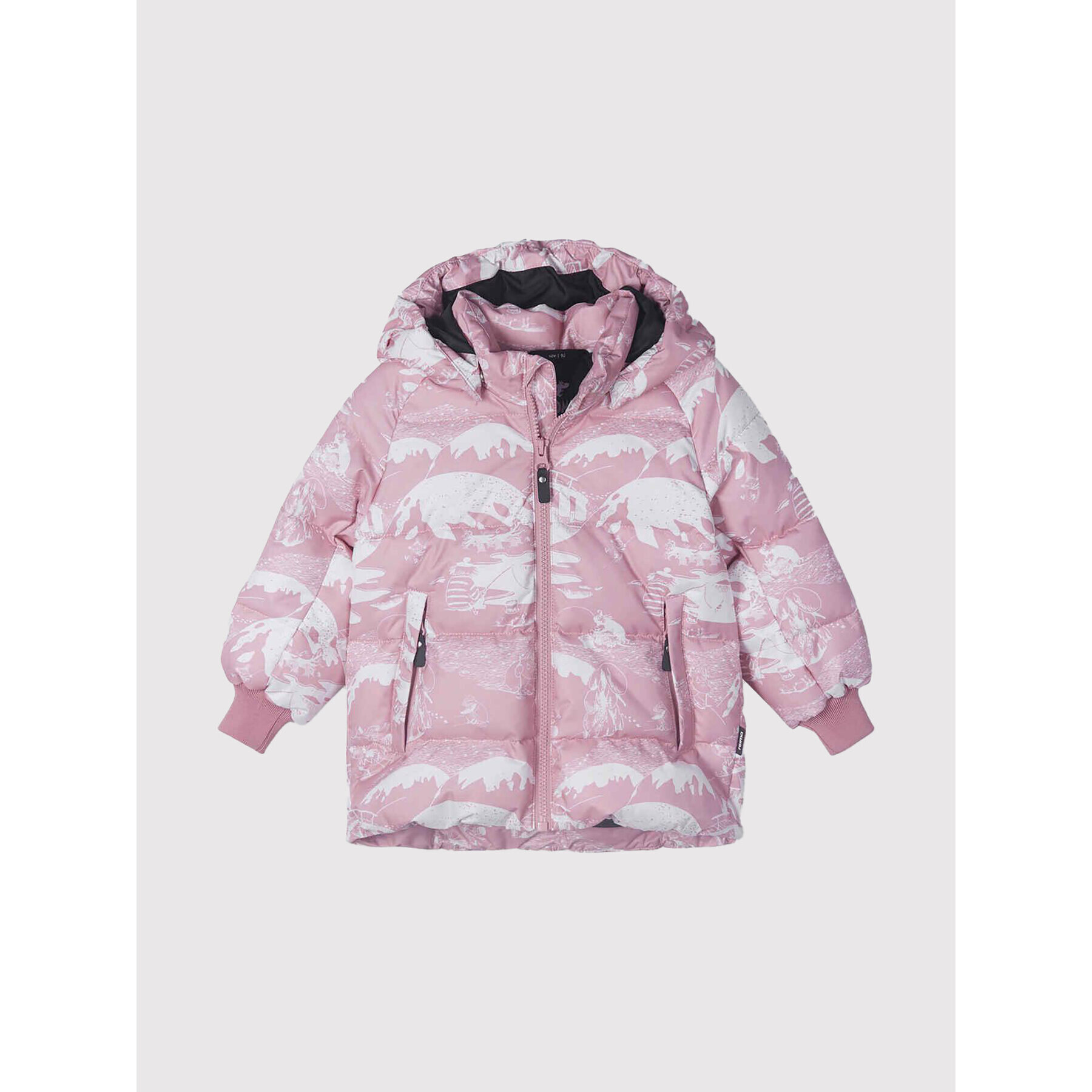 Reima Пухено яке Moomin Lykta 511326 Розов Regular Fit - Pepit.bg