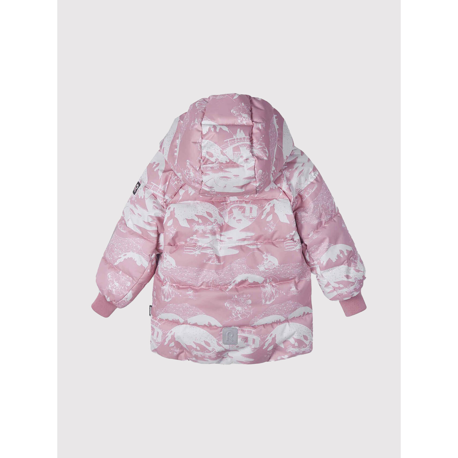 Reima Пухено яке Moomin Lykta 511326 Розов Regular Fit - Pepit.bg