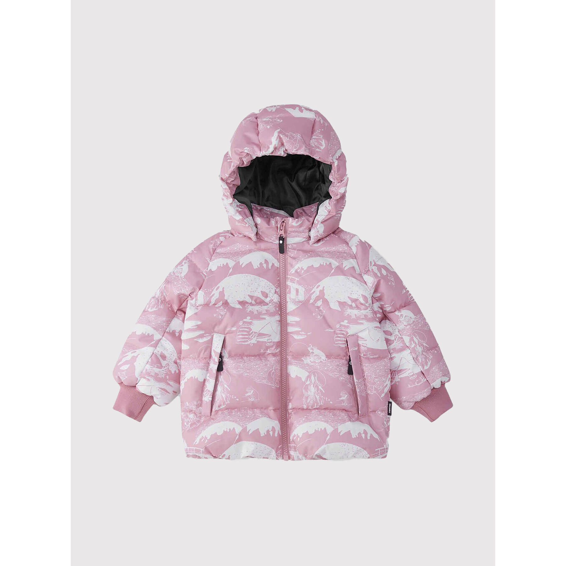 Reima Пухено яке Moomin Lykta 511326 Розов Regular Fit - Pepit.bg