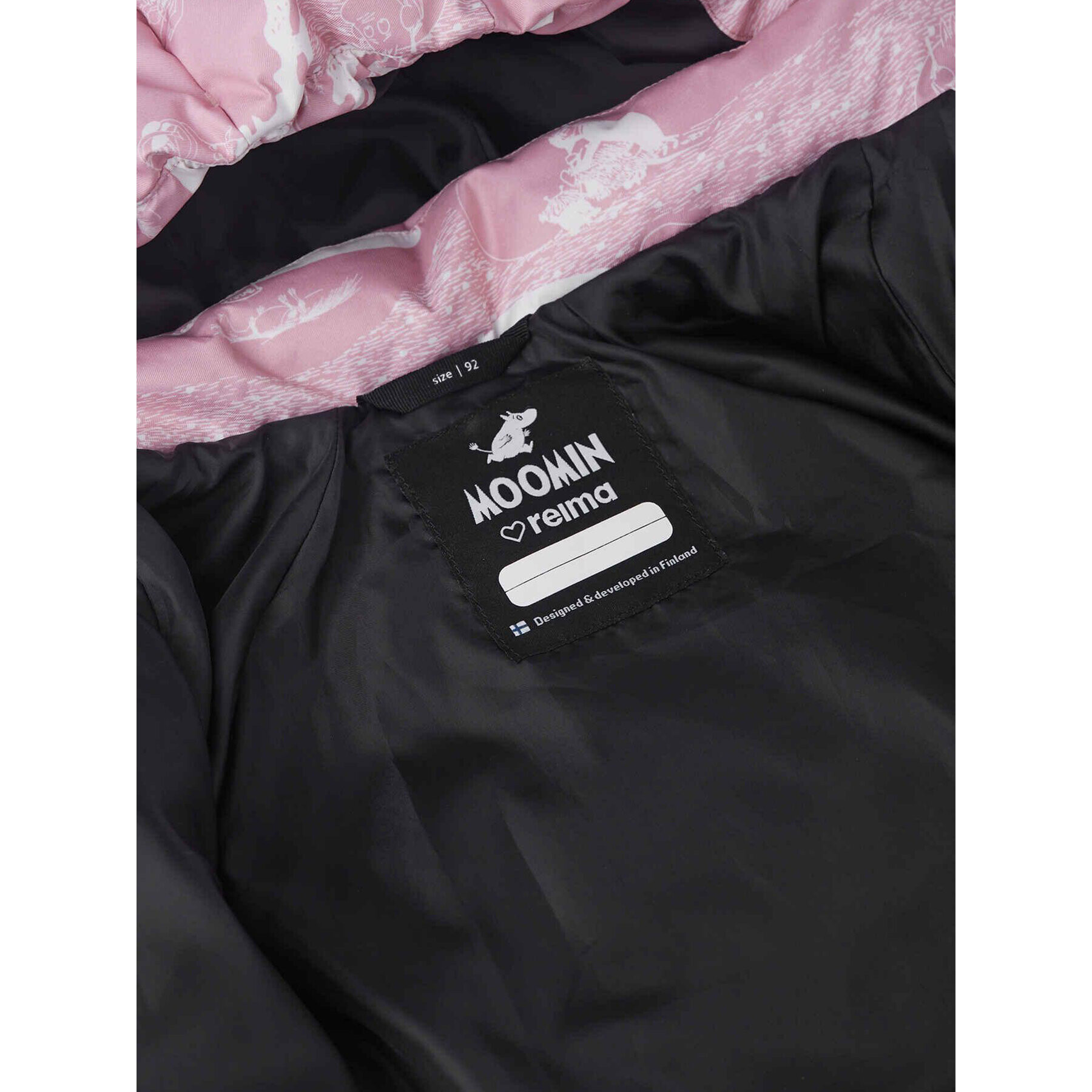 Reima Пухено яке Moomin Lykta 511326 Розов Regular Fit - Pepit.bg