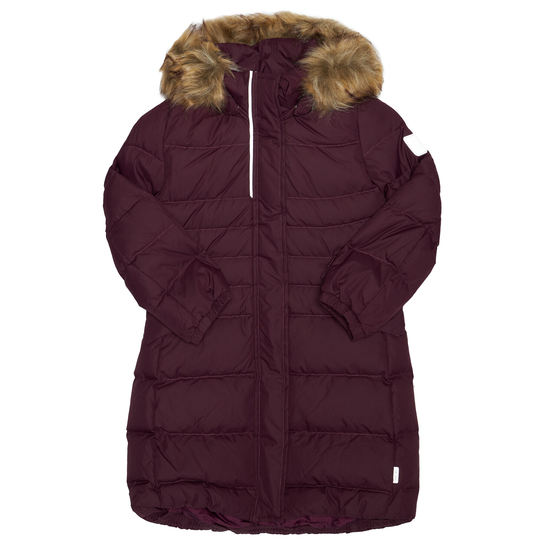 Reima Пухено яке Satu 531488 Бордо Regular Fit - Pepit.bg