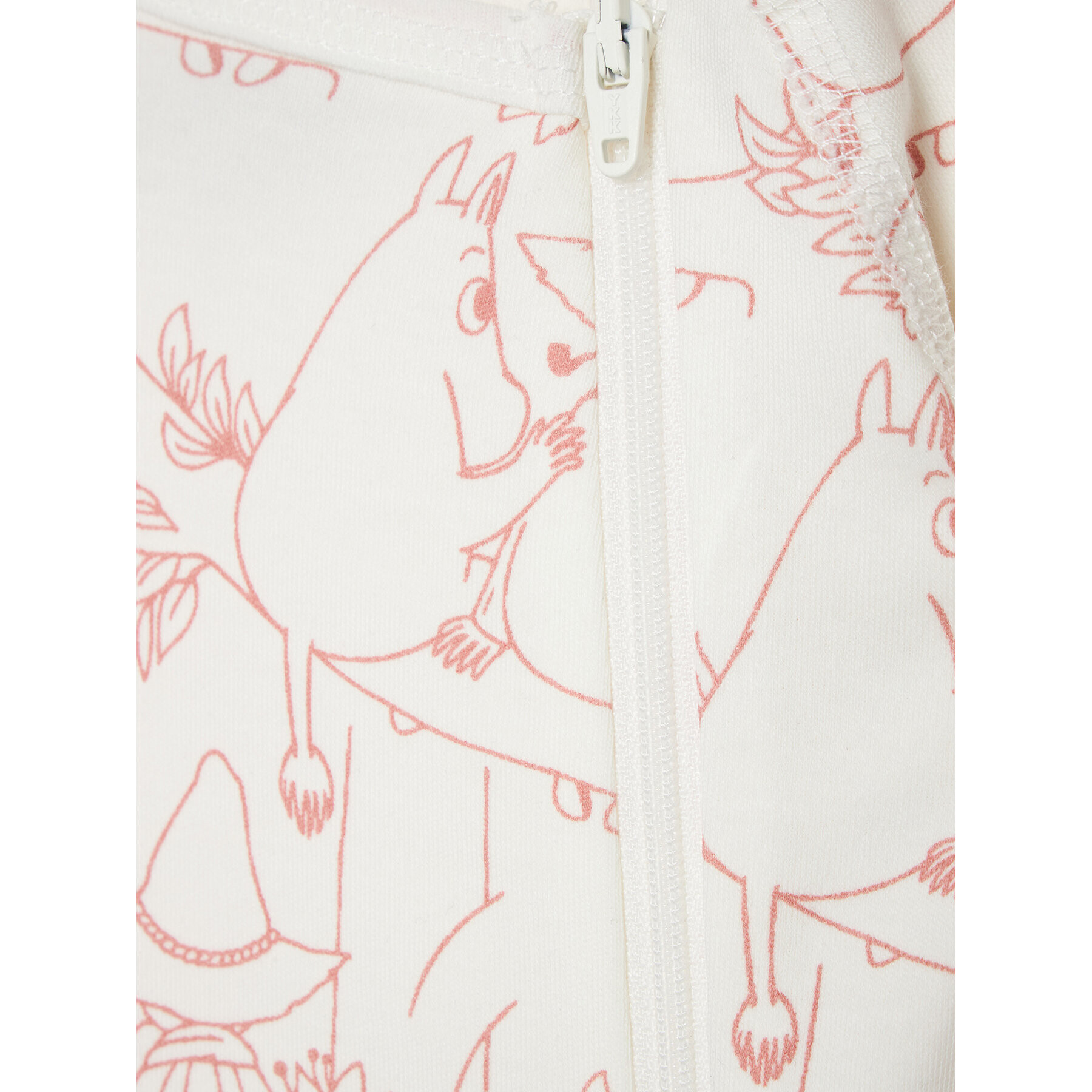 Reima Ромпер Moomin Trygg 516571C Бял Regular Fit - Pepit.bg