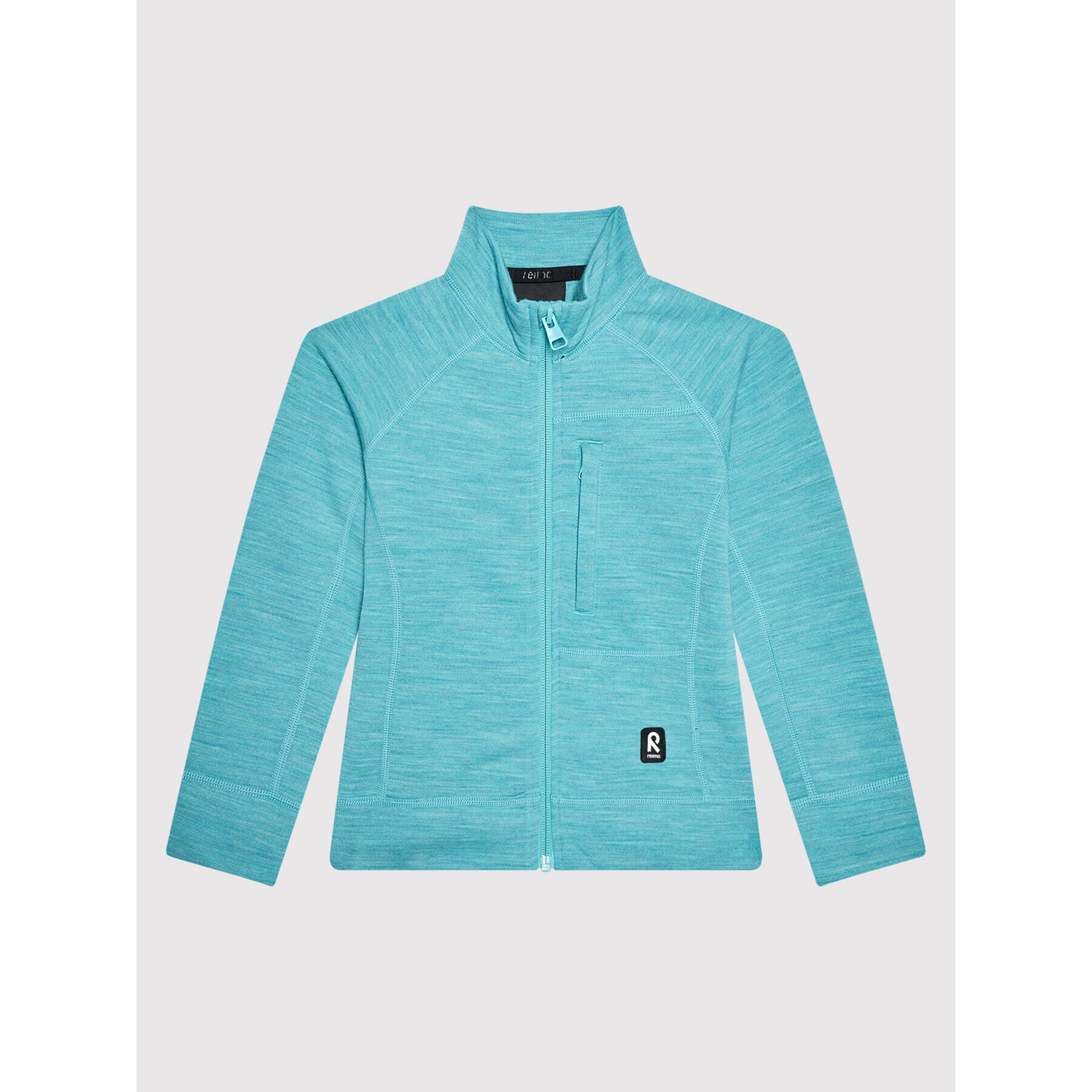 Reima Суитшърт Mists 536520 Зелен Regular Fit - Pepit.bg