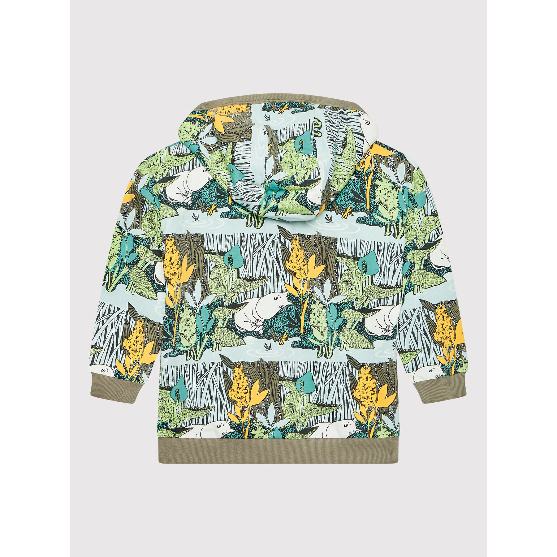 Reima Суитшърт MOOMIN Gryning 516683M Зелен Regular Fit - Pepit.bg