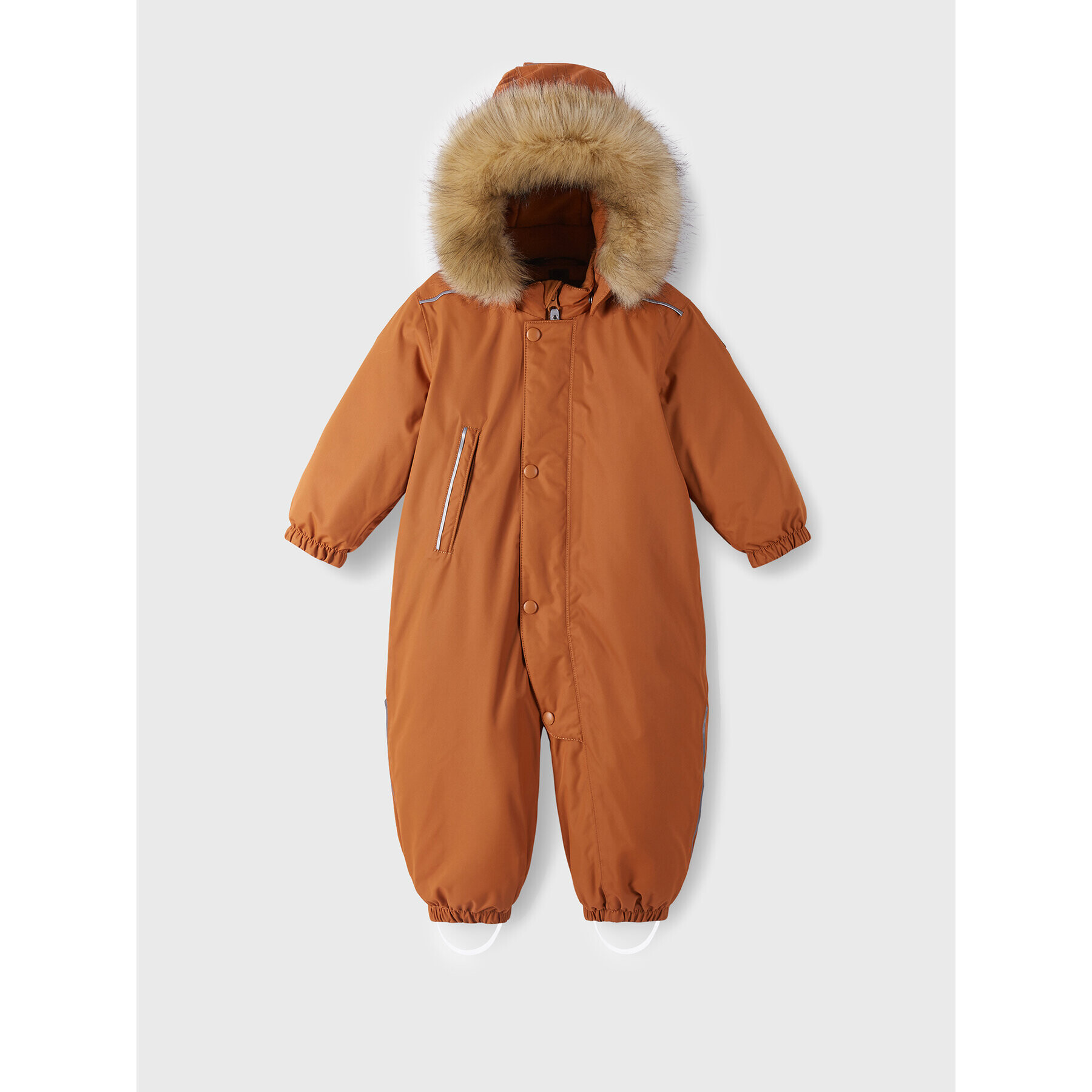Reima Зимен детски гащеризон Gotland 5100117A Кафяв Regular Fit - Pepit.bg