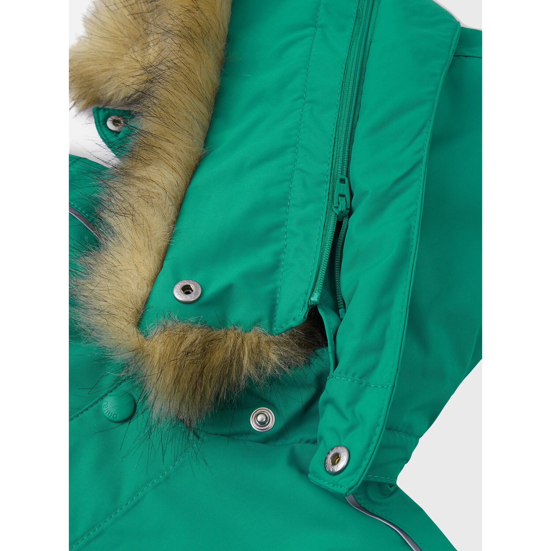 Reima Зимен детски гащеризон Gotland 5100117A Зелен Regular Fit - Pepit.bg