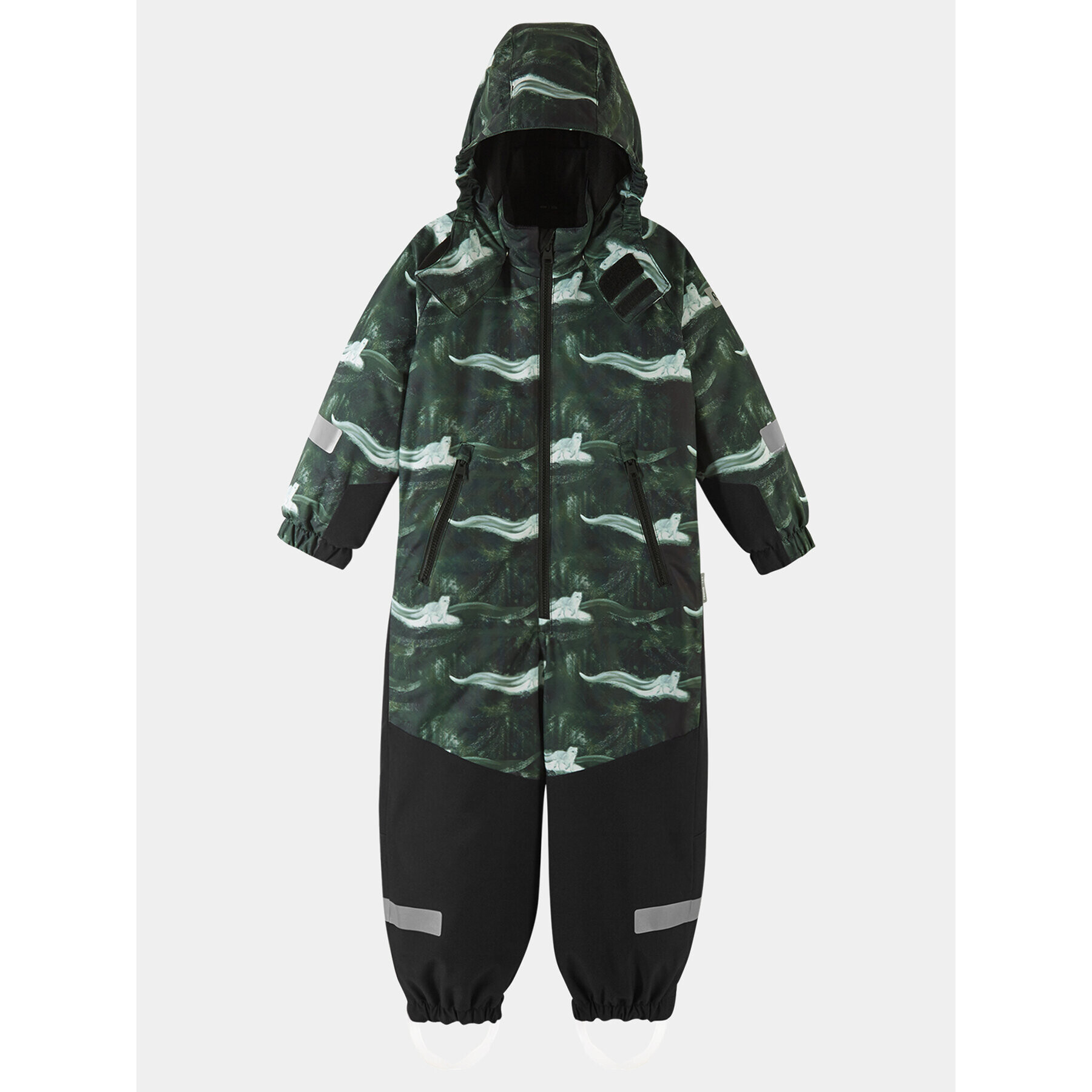 Reima Зимен детски гащеризон Kurikka 5100131B Зелен Regular Fit - Pepit.bg