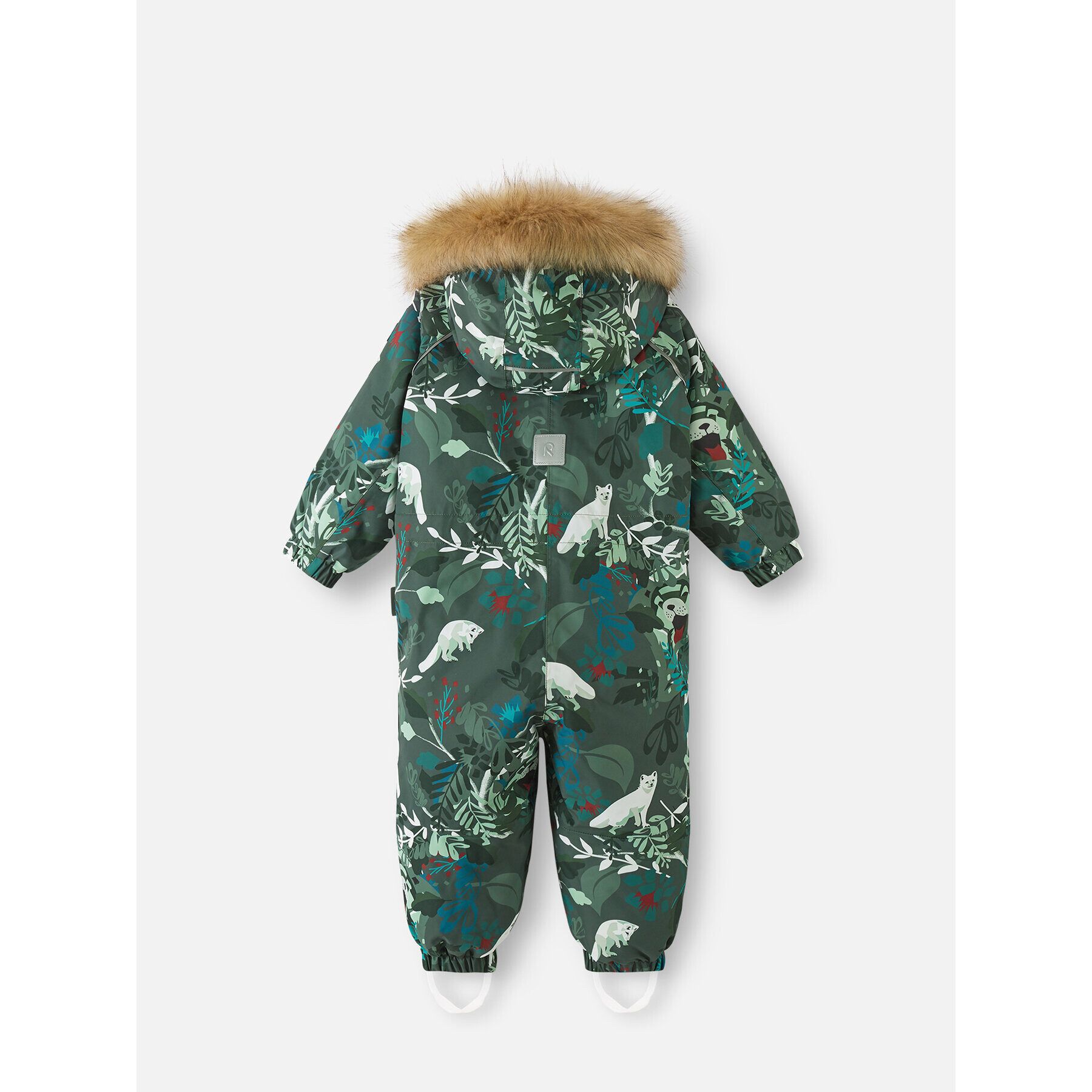Reima Зимен детски гащеризон Lappi 5100129C Зелен Regular Fit - Pepit.bg