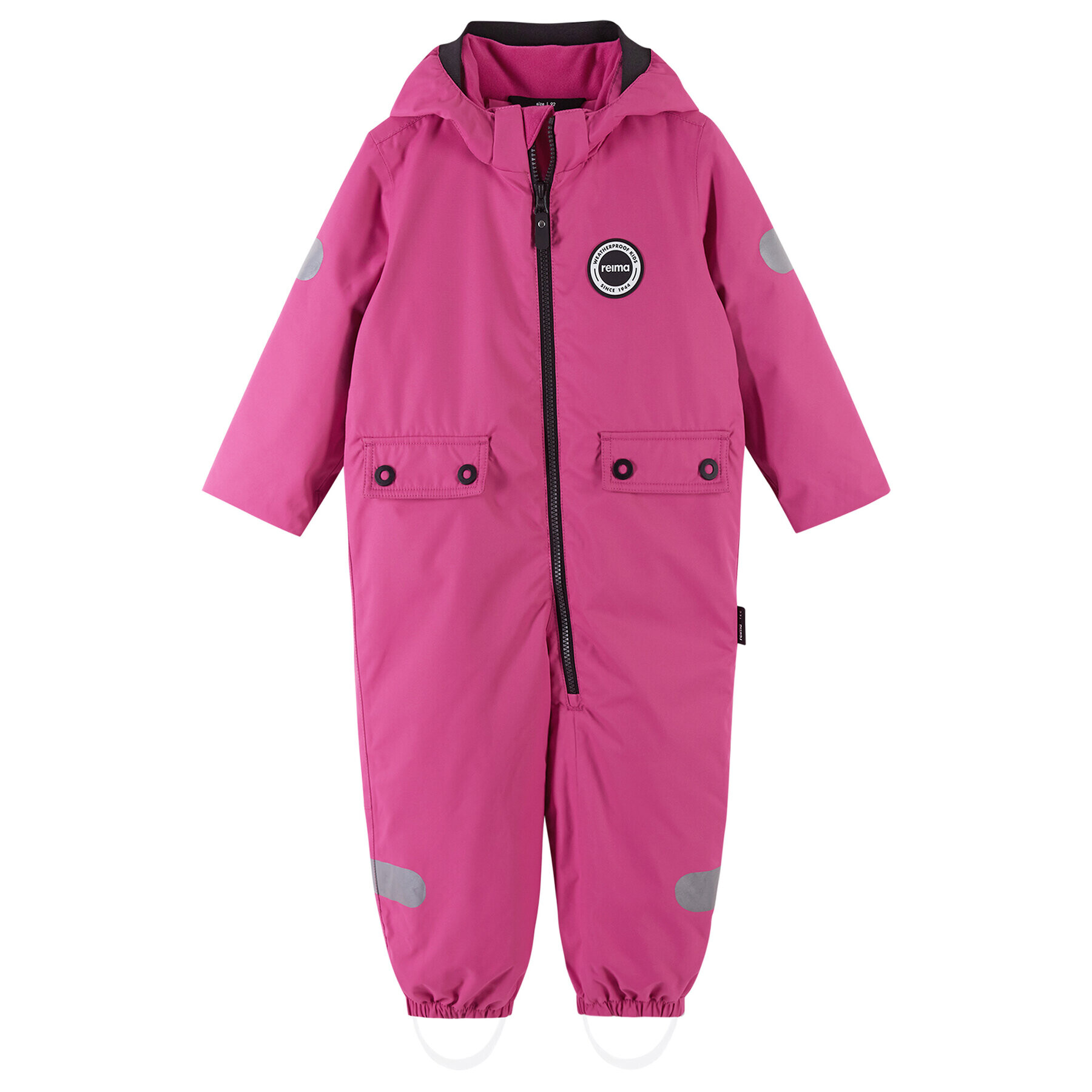 Reima Зимен детски гащеризон Marte Mid 5100115A Розов Regular Fit - Pepit.bg