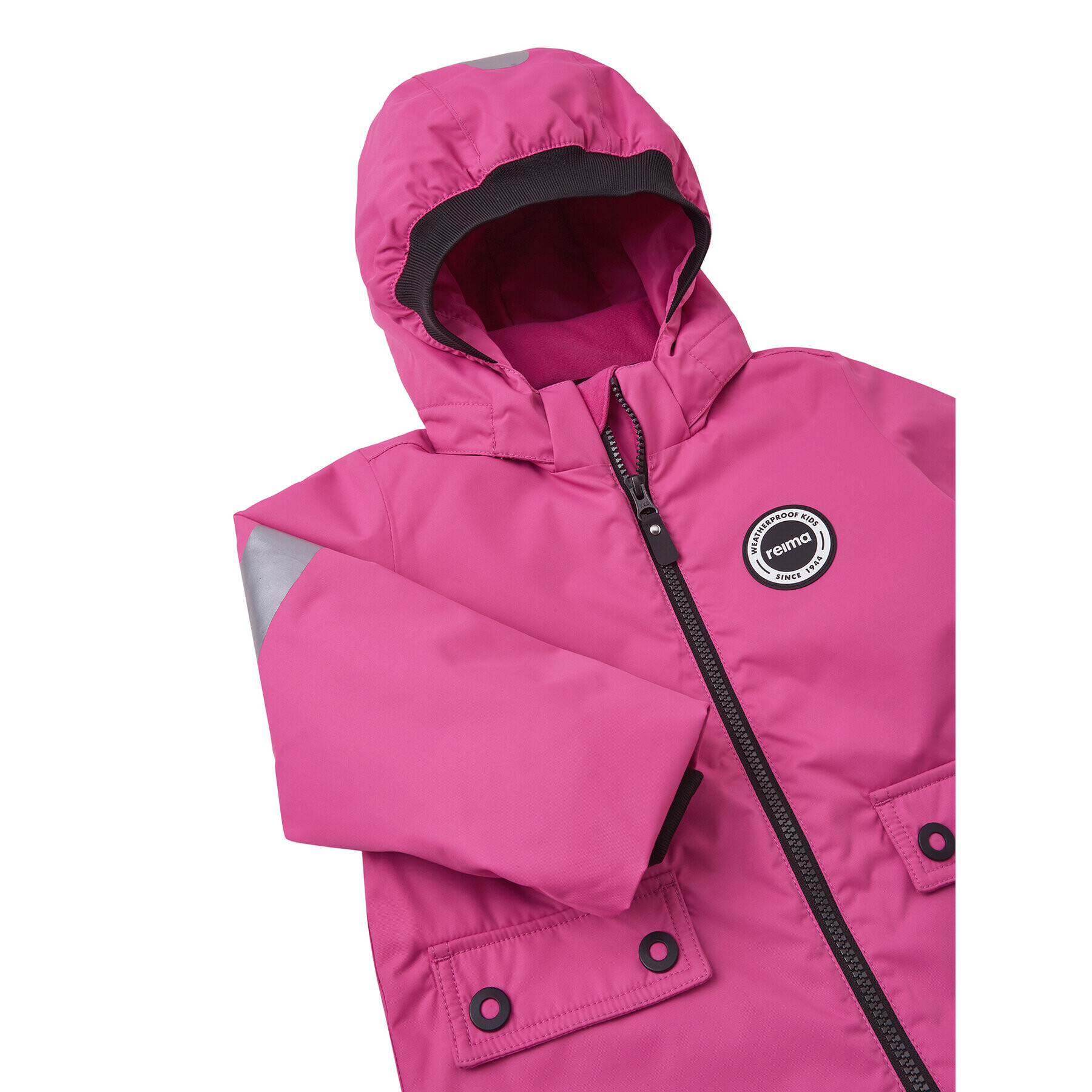 Reima Зимен детски гащеризон Marte Mid 5100115A Розов Regular Fit - Pepit.bg