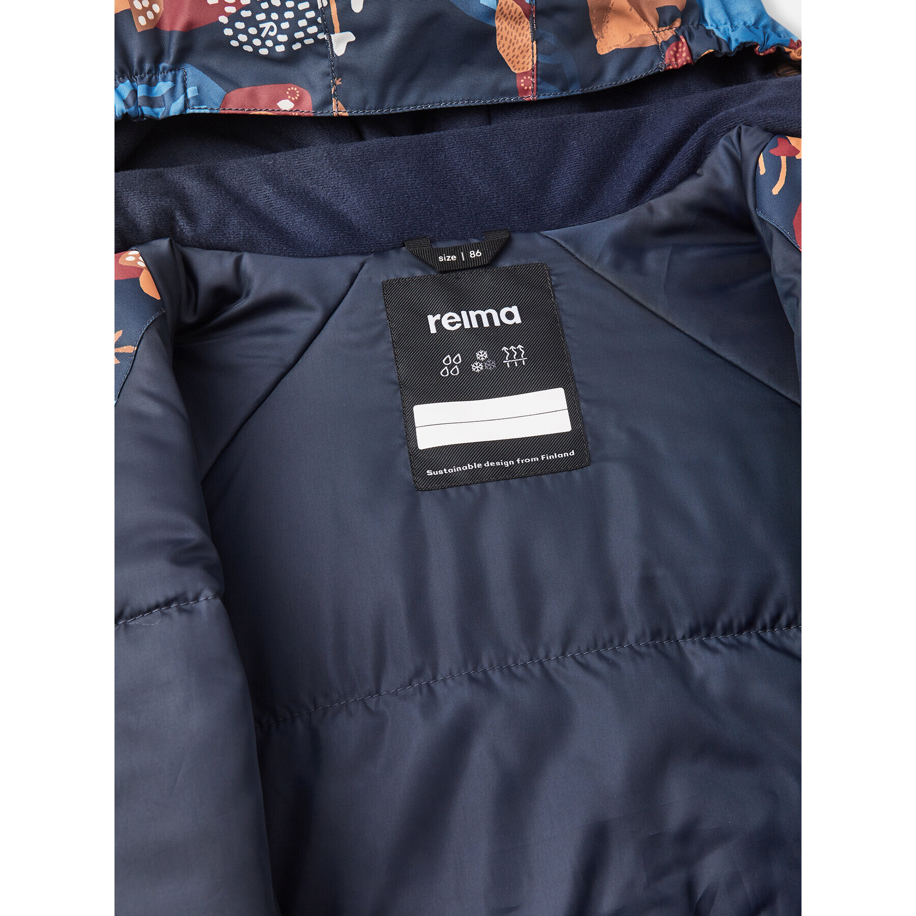 Reima Зимен детски гащеризон Puhuri 5100116A Цветен Regular Fit - Pepit.bg