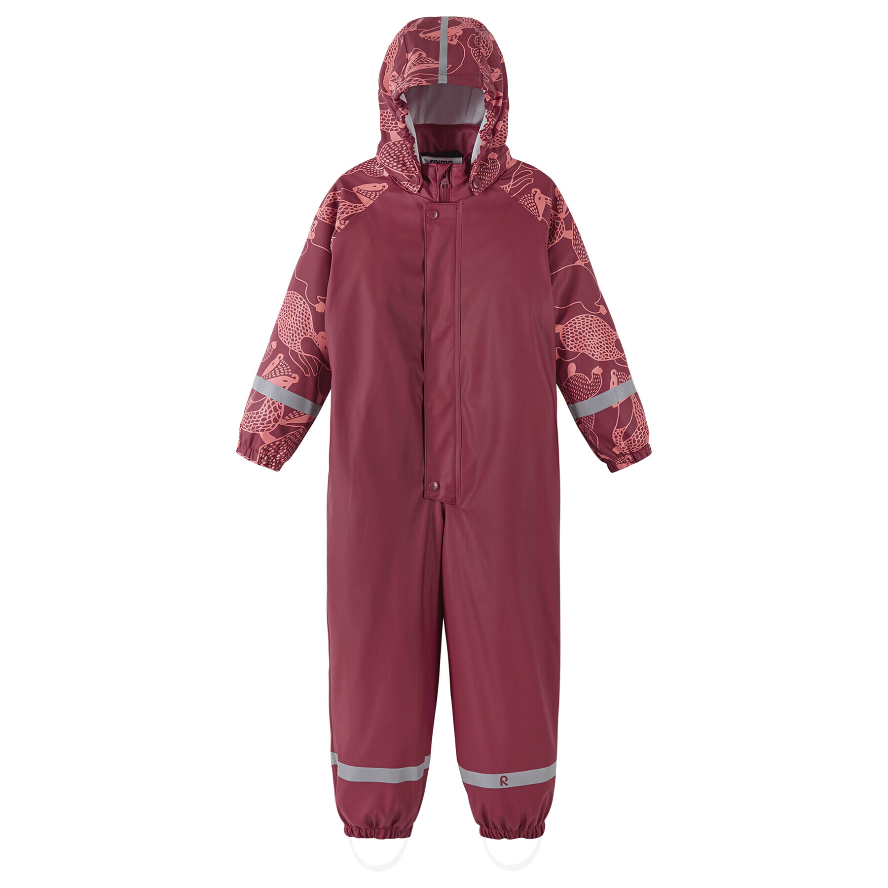 Reima Зимен детски гащеризон Roiske 5100022A Червен Regular Fit - Pepit.bg