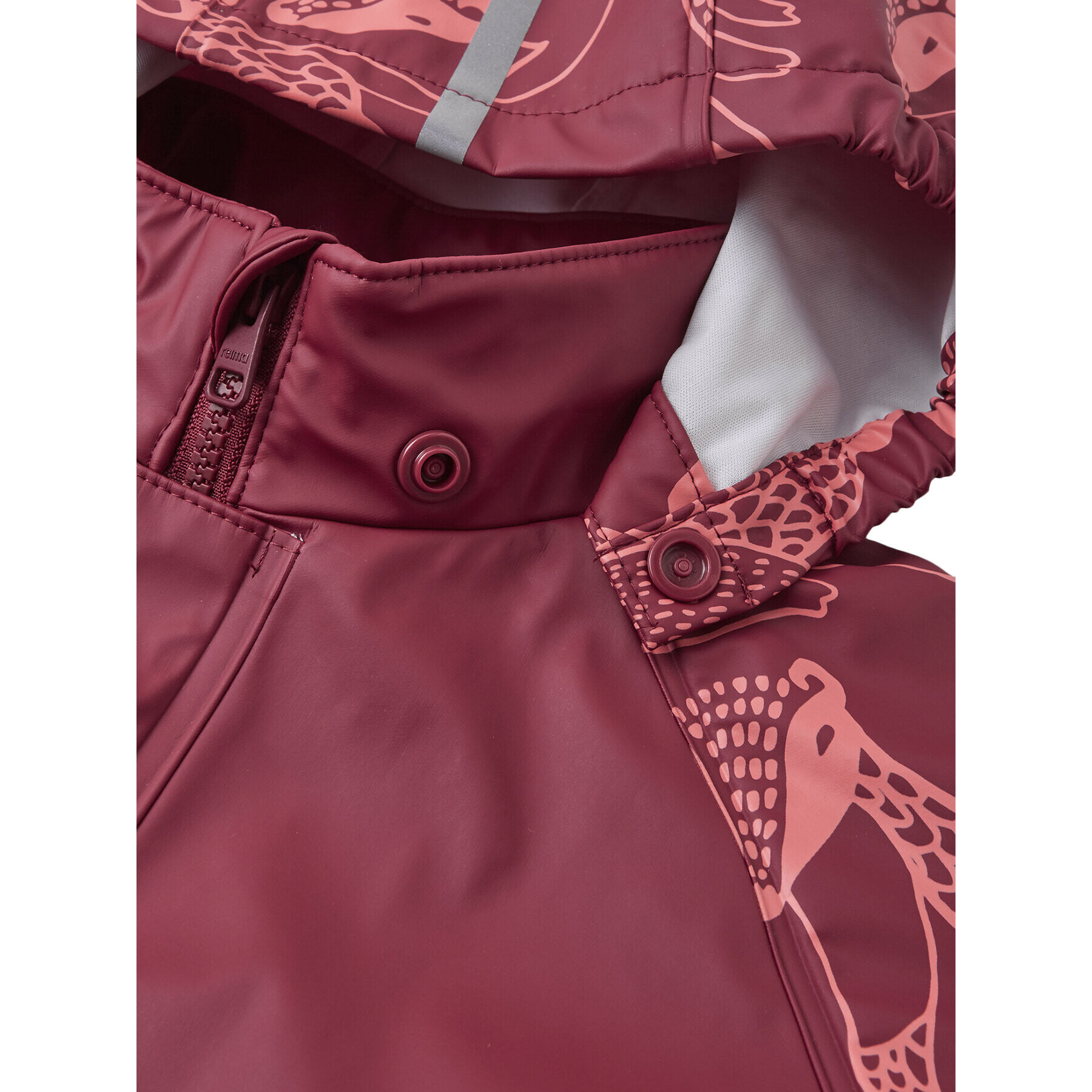 Reima Зимен детски гащеризон Roiske 5100022A Червен Regular Fit - Pepit.bg