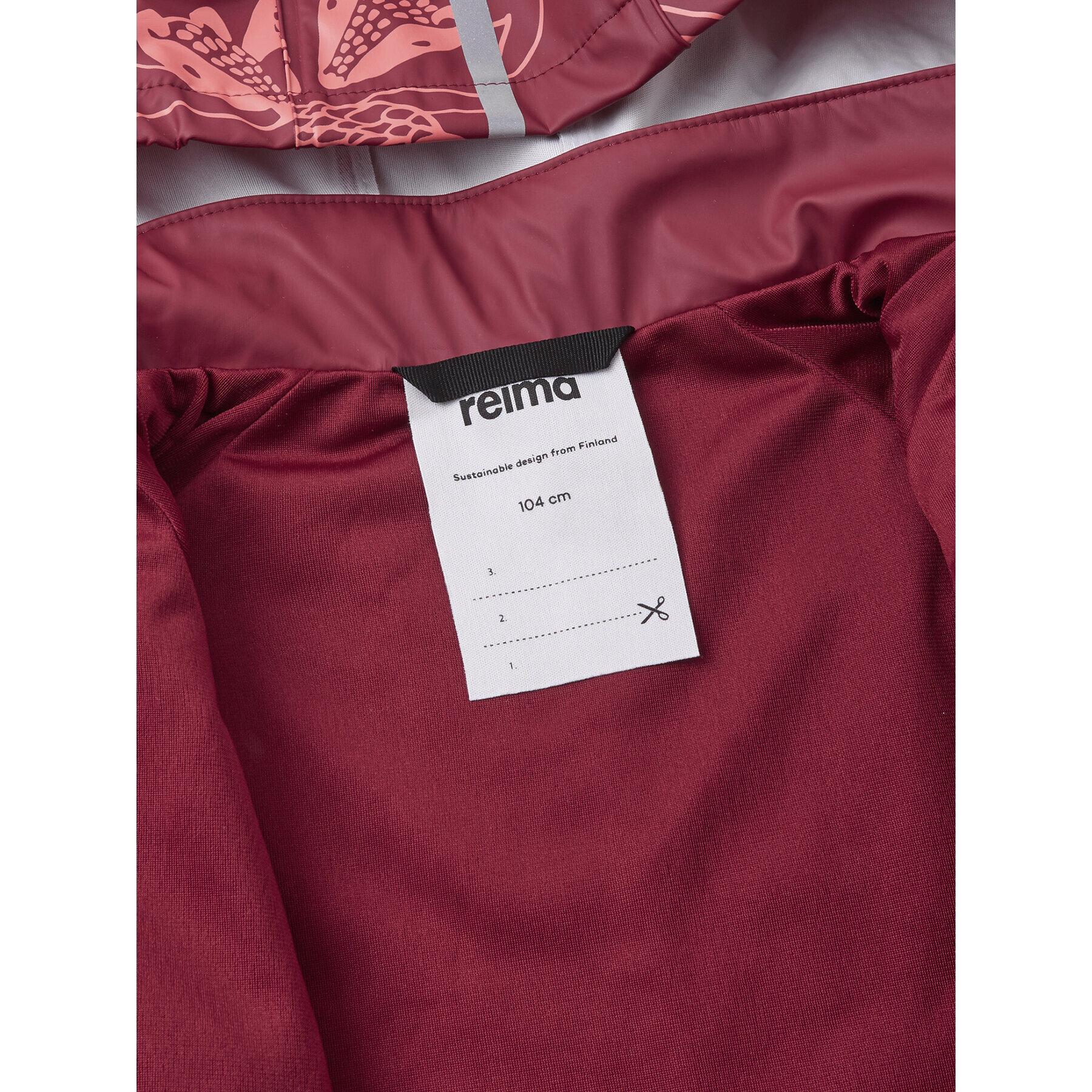 Reima Зимен детски гащеризон Roiske 5100022A Червен Regular Fit - Pepit.bg