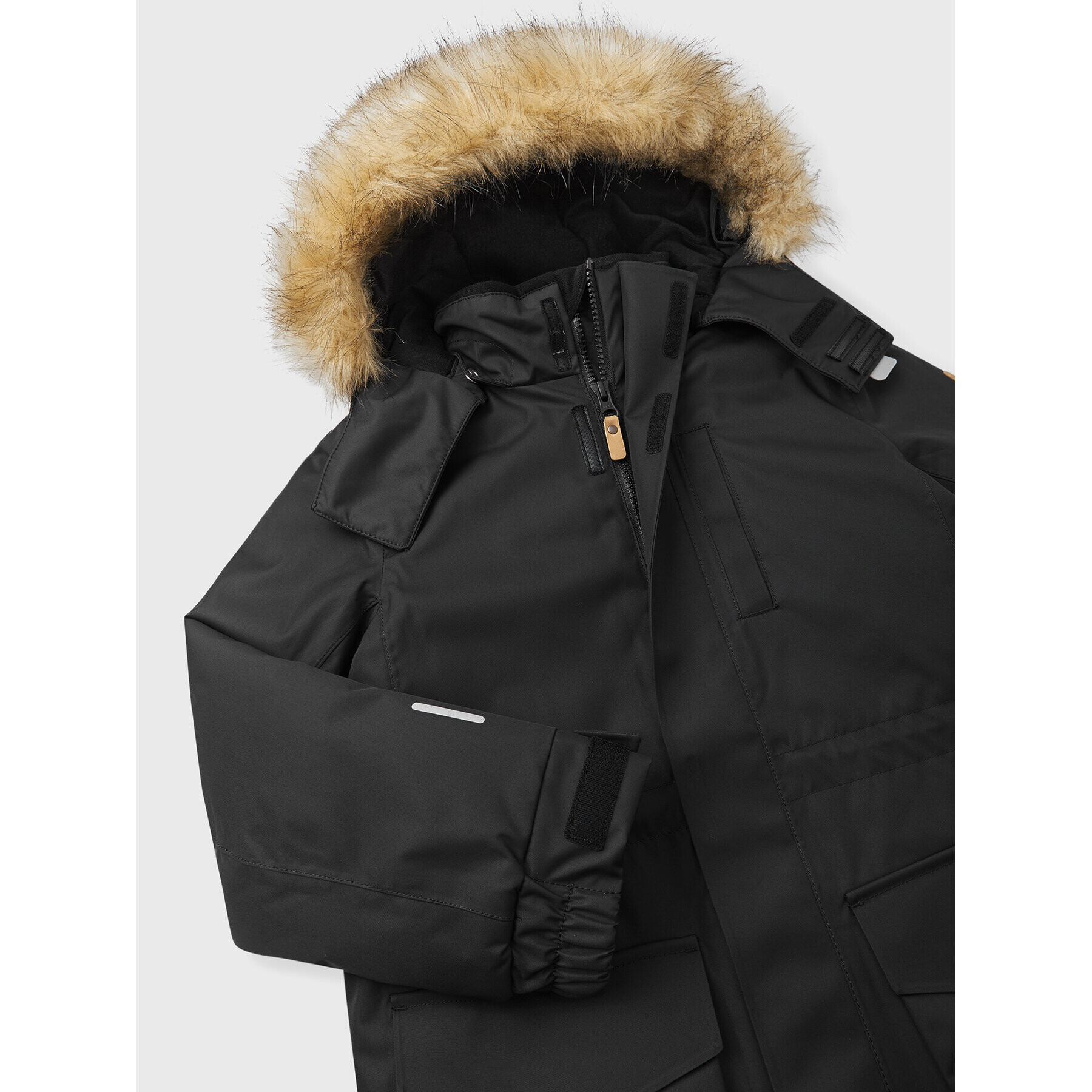 Reima Зимно яке Naapuri 5100105A Черен Regular Fit - Pepit.bg
