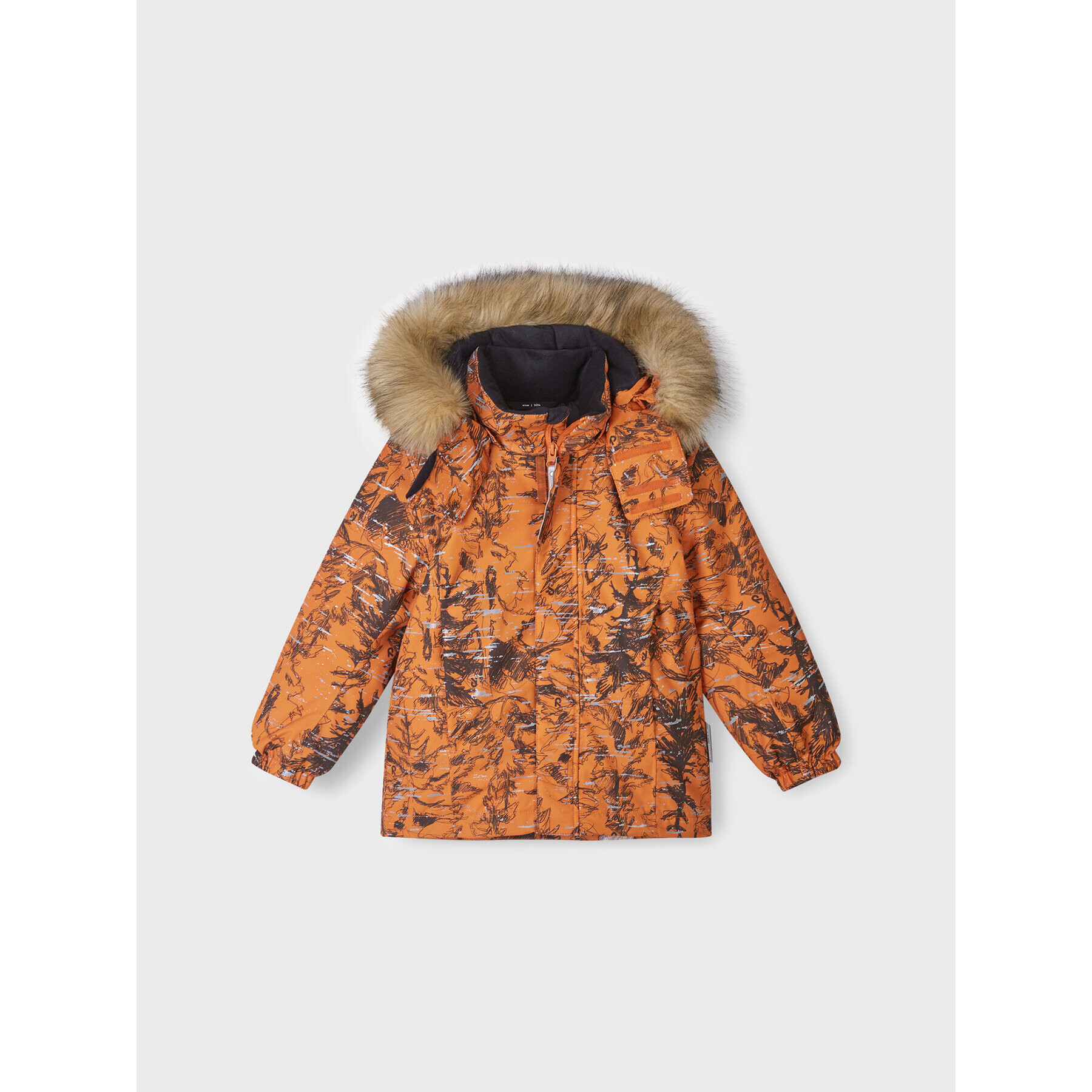 Reima Зимно яке Spring 5100125A Оранжев Regular Fit - Pepit.bg